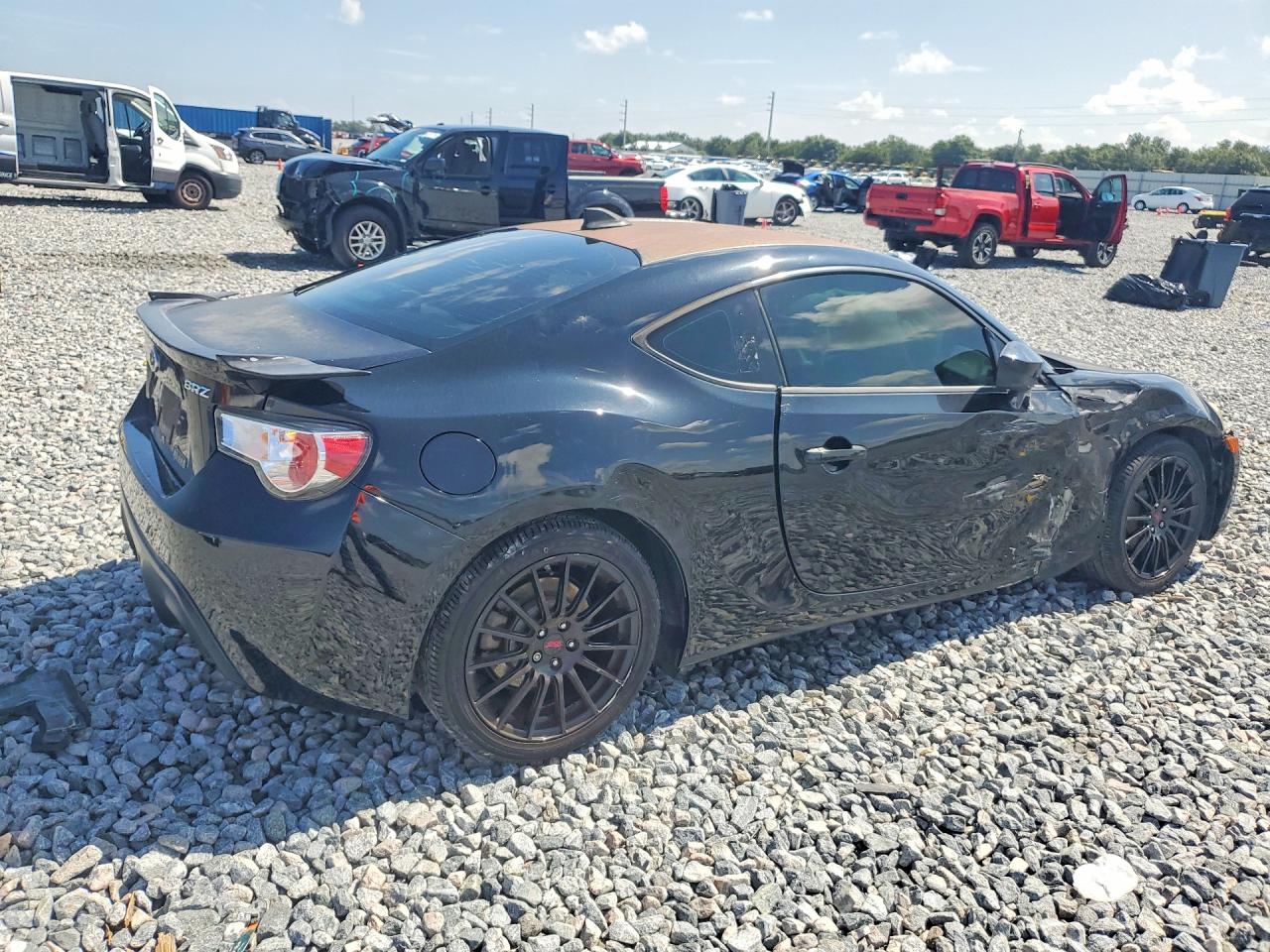 2015 Subaru Brz 2.0 Limited Black vin: JF1ZCAC16F9603456