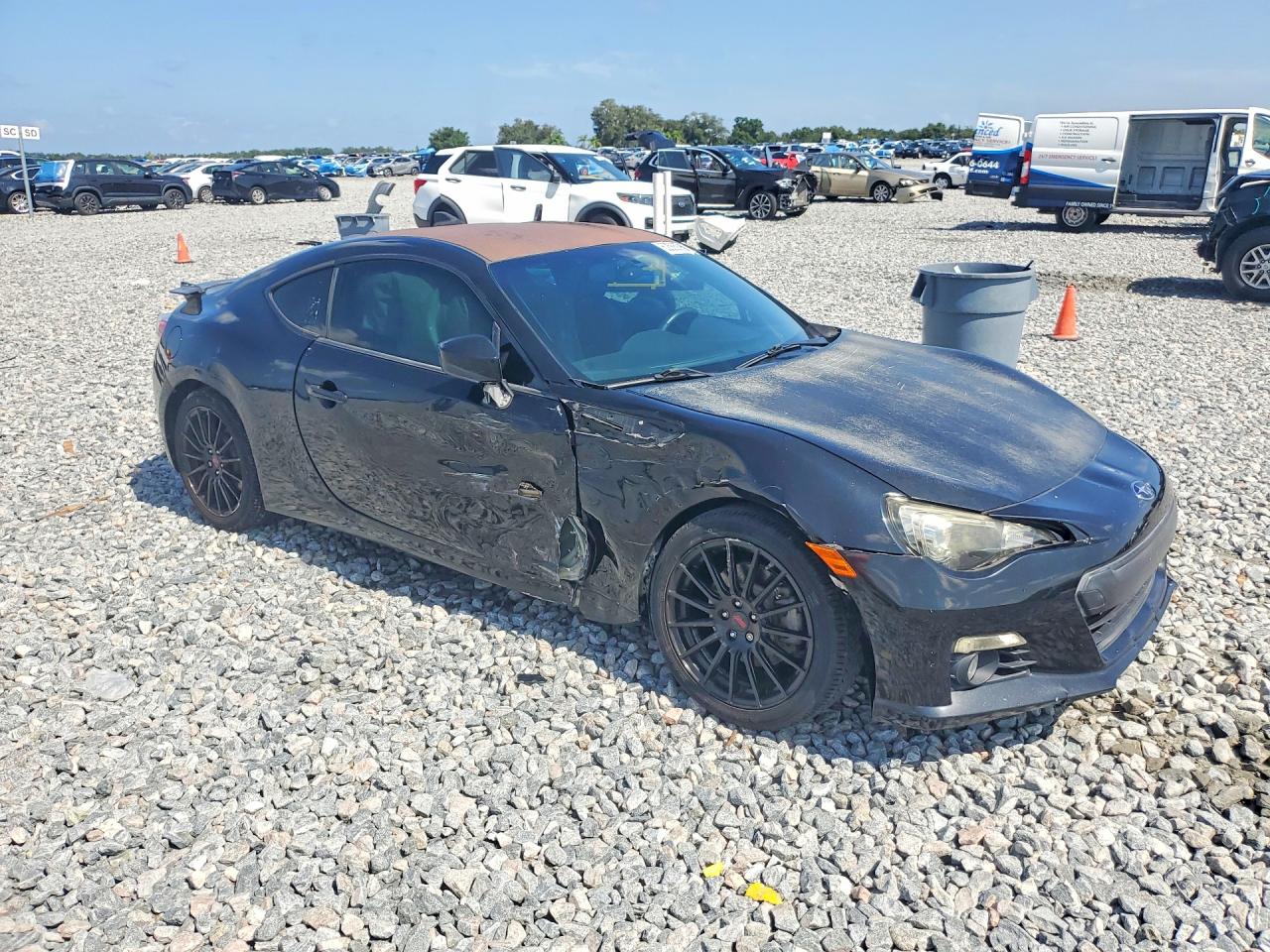 2015 Subaru Brz 2.0 Limited Black vin: JF1ZCAC16F9603456