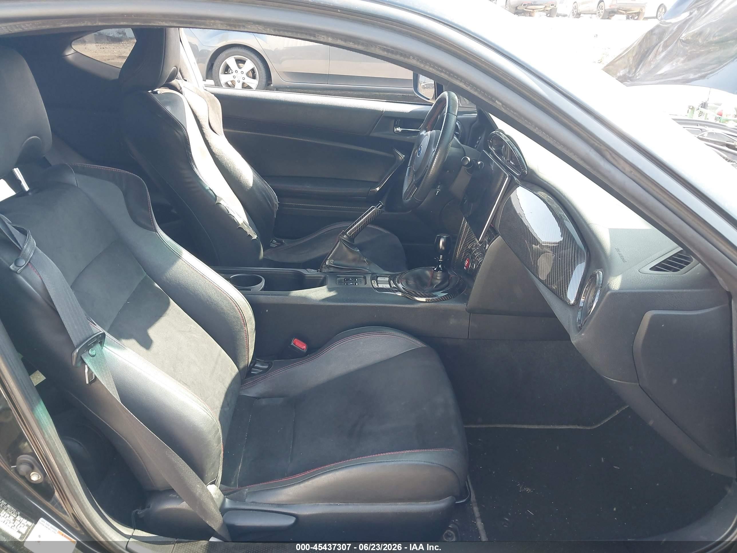 2015 Subaru Brz Limited Черный vin: JF1ZCAC16F9604350