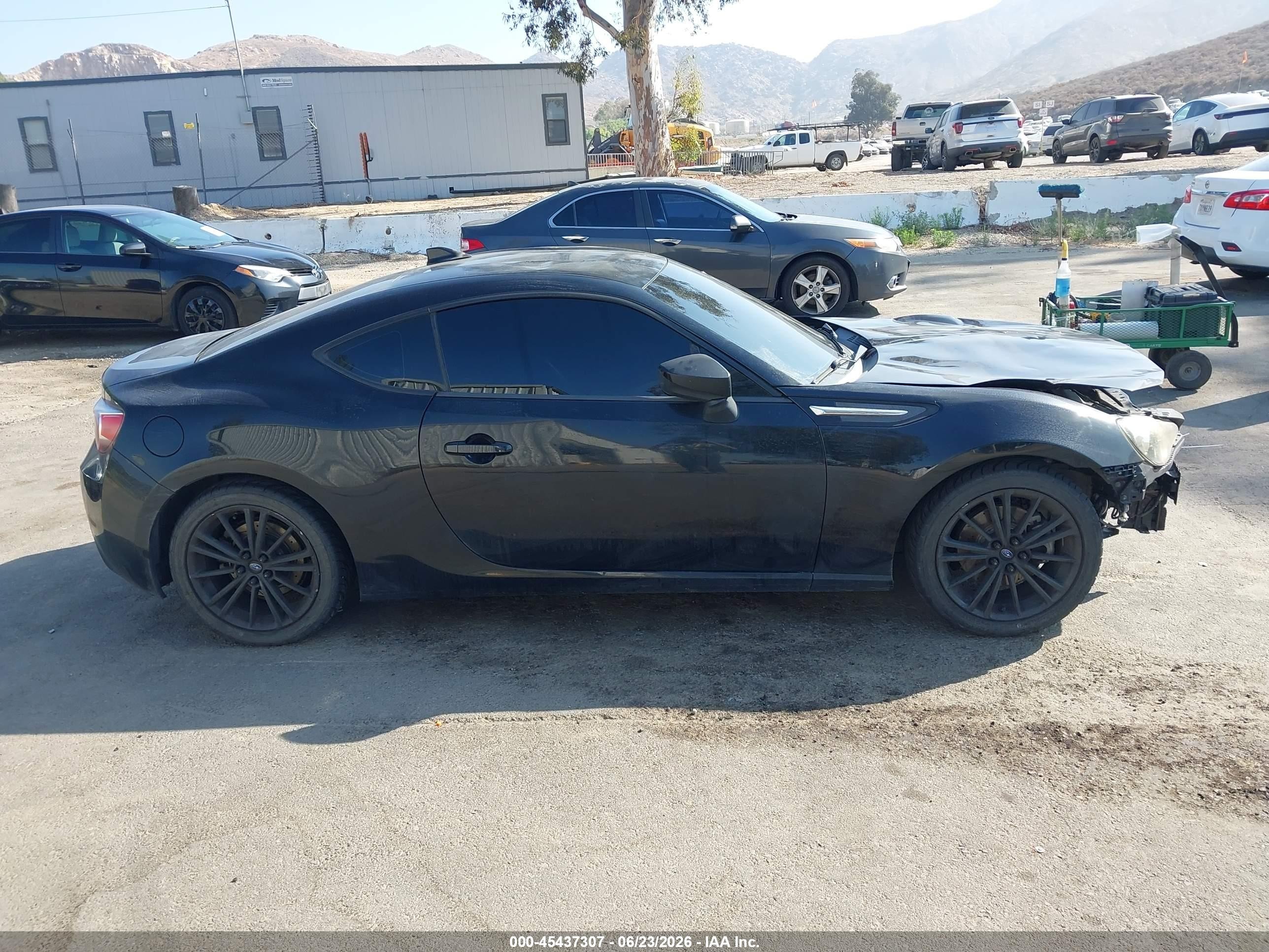 2015 Subaru Brz Limited Черный vin: JF1ZCAC16F9604350