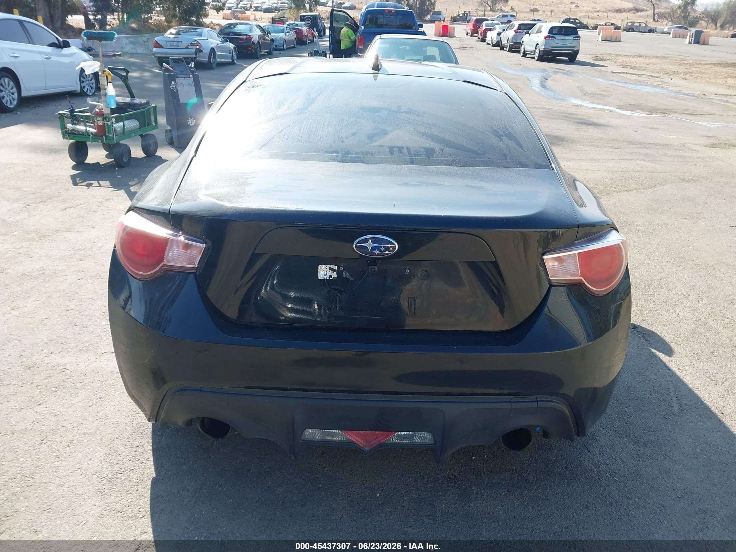 2015 Subaru Brz Limited Черный vin: JF1ZCAC16F9604350
