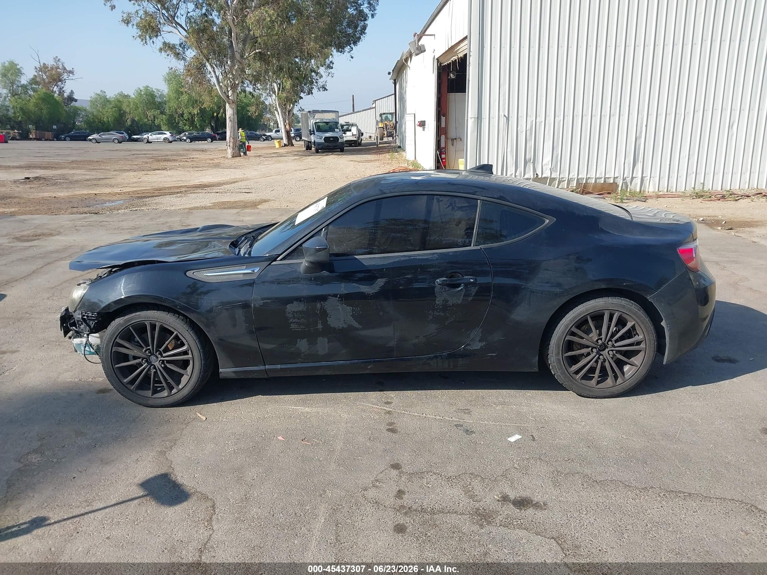 2015 Subaru Brz Limited Черный vin: JF1ZCAC16F9604350