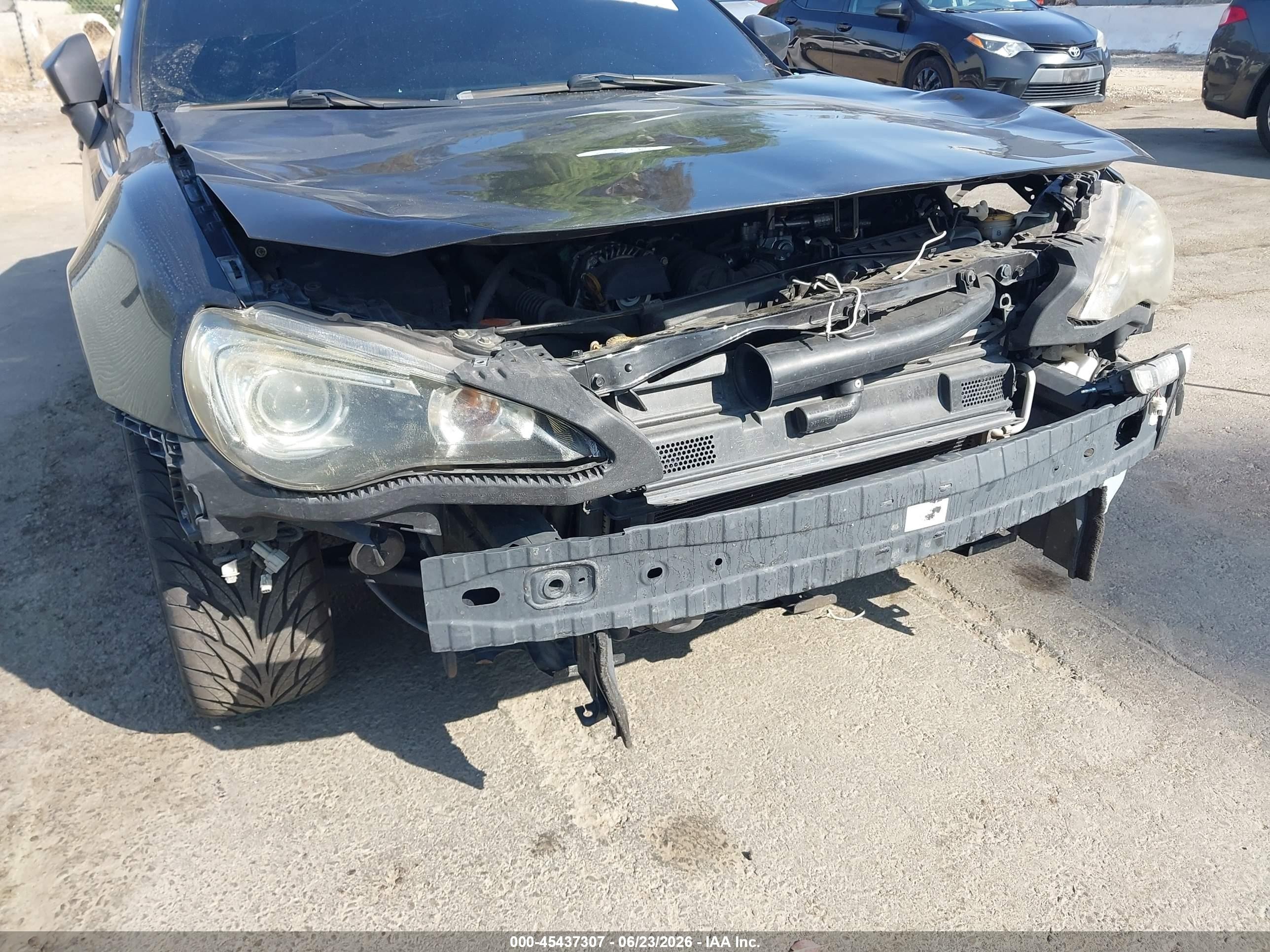 2015 Subaru Brz Limited Черный vin: JF1ZCAC16F9604350
