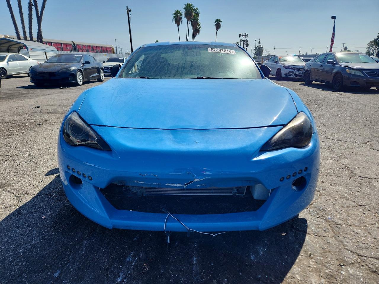 2016 Subaru Brz 2.0 Limited Blue vin: JF1ZCAC16G9600610