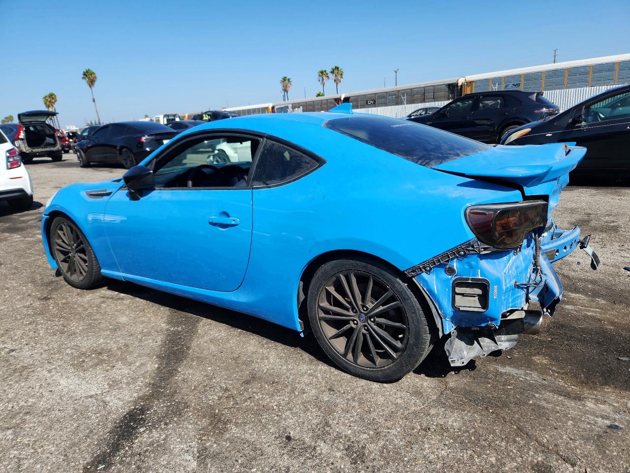 2016 Subaru Brz 2.0 Limited Blue vin: JF1ZCAC16G9600610