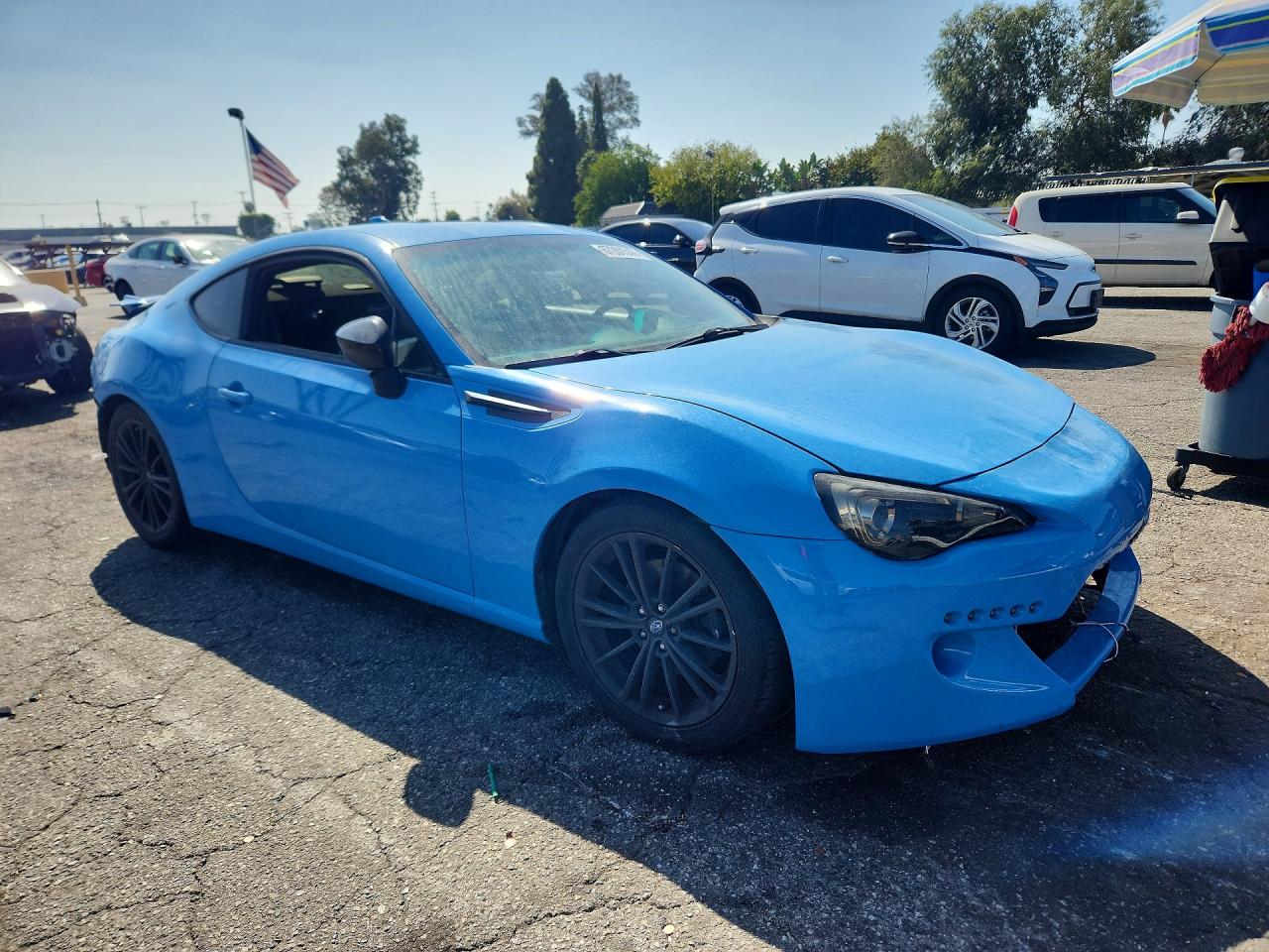 2016 Subaru Brz 2.0 Limited Blue vin: JF1ZCAC16G9600610