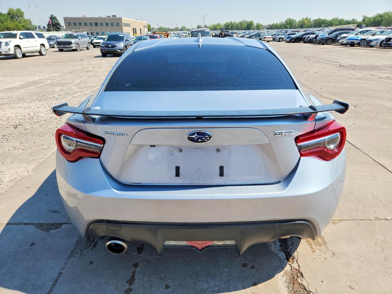 2017 Subaru Brz 2.0 Limited Silver vin: JF1ZCAC16H8606611
