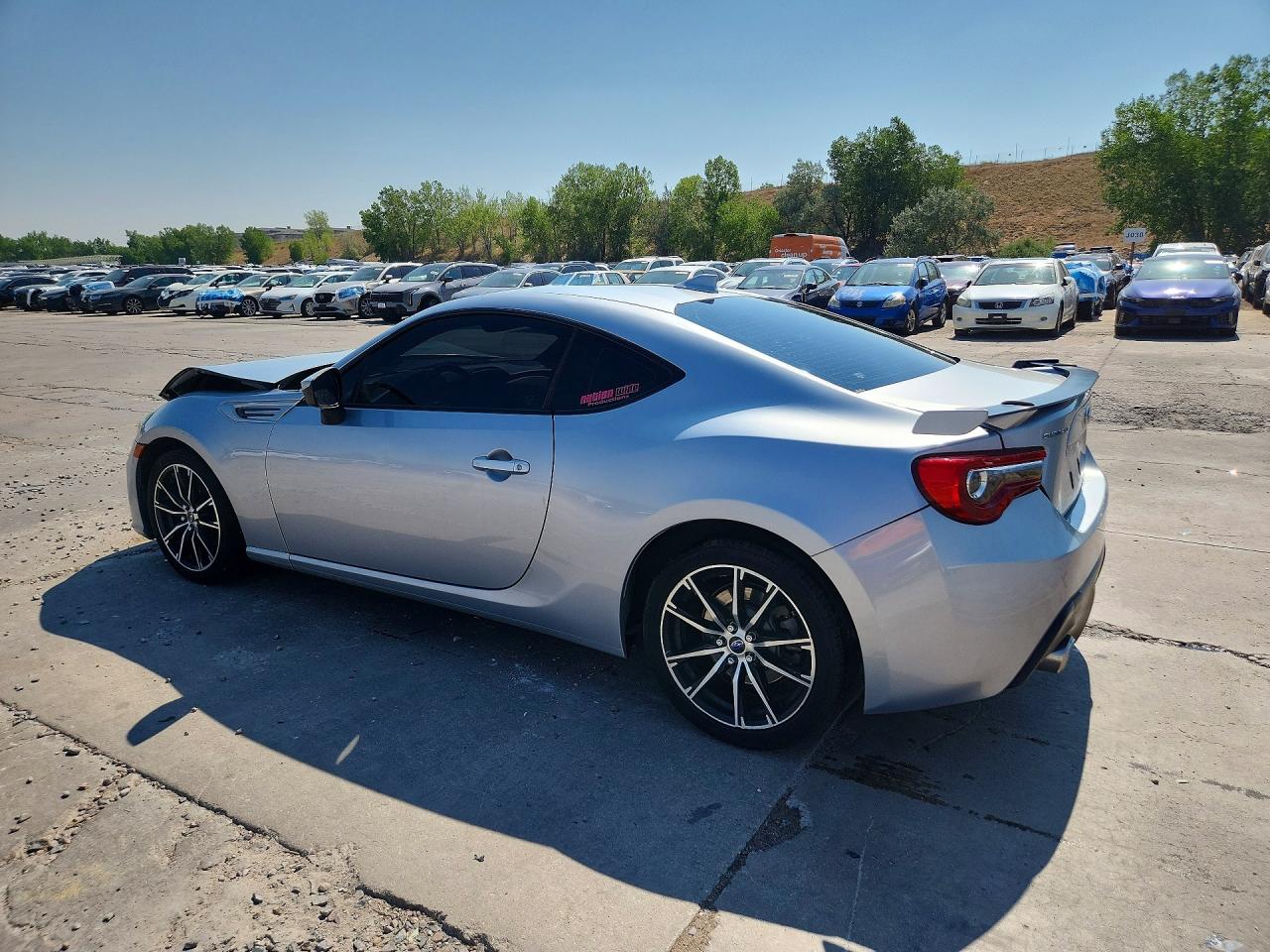 2017 Subaru Brz 2.0 Limited Silver vin: JF1ZCAC16H8606611