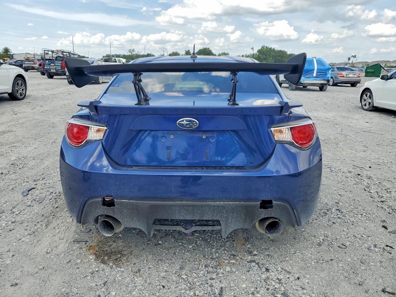 2013 Subaru Brz 2.0 Limited Blue vin: JF1ZCAC17D1609567