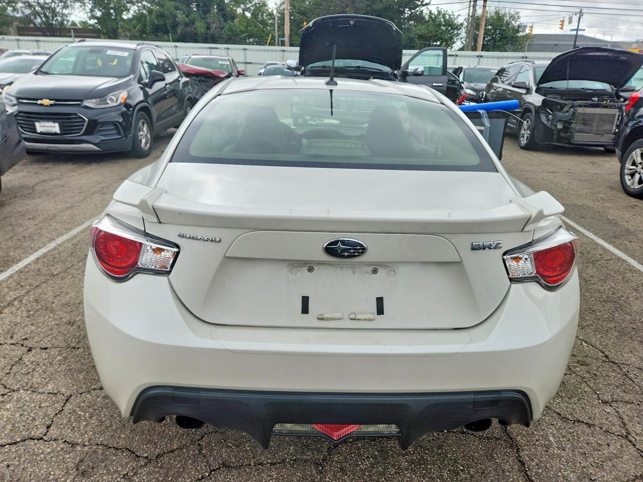 2013 Subaru Brz 2.0 Limited Белый vin: JF1ZCAC17D2600314