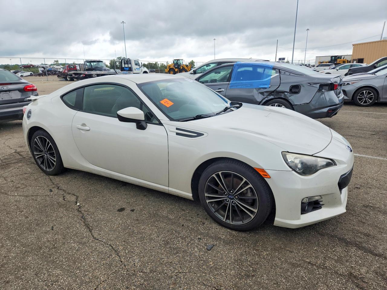 2013 Subaru Brz 2.0 Limited Белый vin: JF1ZCAC17D2600314