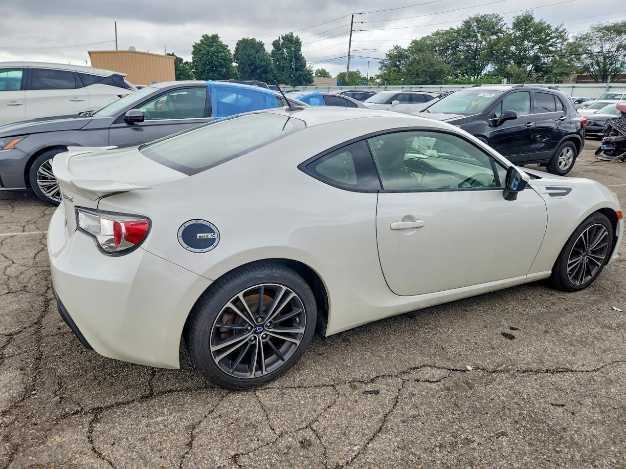 2013 Subaru Brz 2.0 Limited Белый vin: JF1ZCAC17D2600314