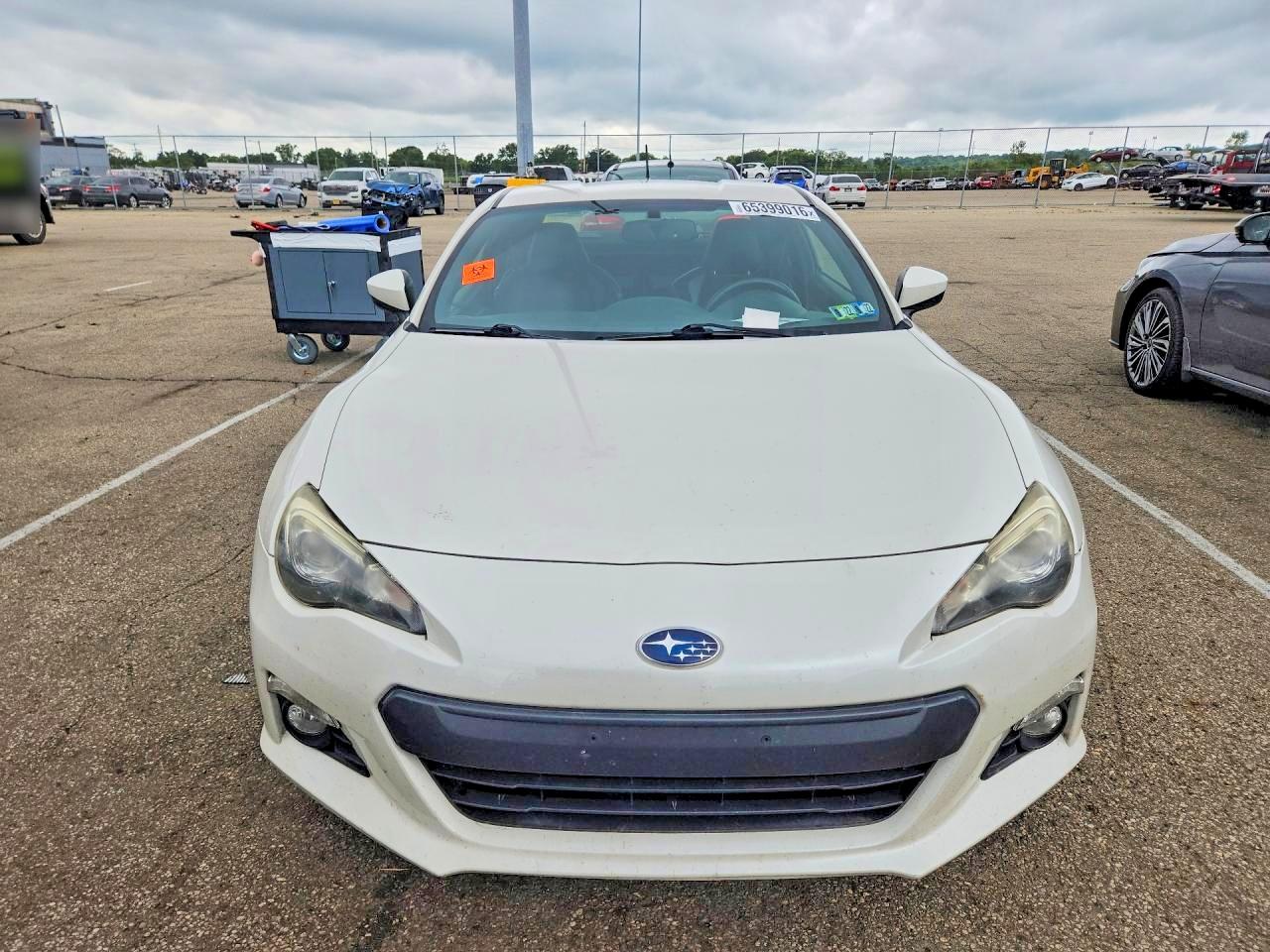 2013 Subaru Brz 2.0 Limited Белый vin: JF1ZCAC17D2600314
