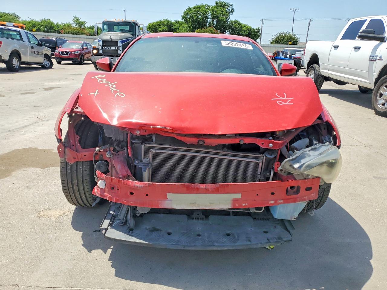 2013 Subaru Brz 2.0 Limited Red vin: JF1ZCAC17D2600717