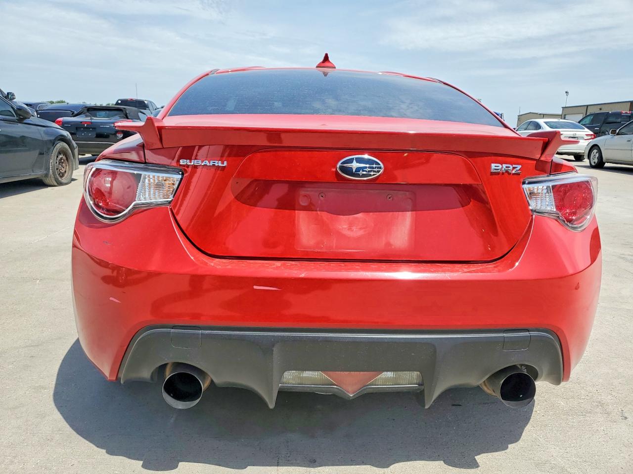2013 Subaru Brz 2.0 Limited Red vin: JF1ZCAC17D2600717