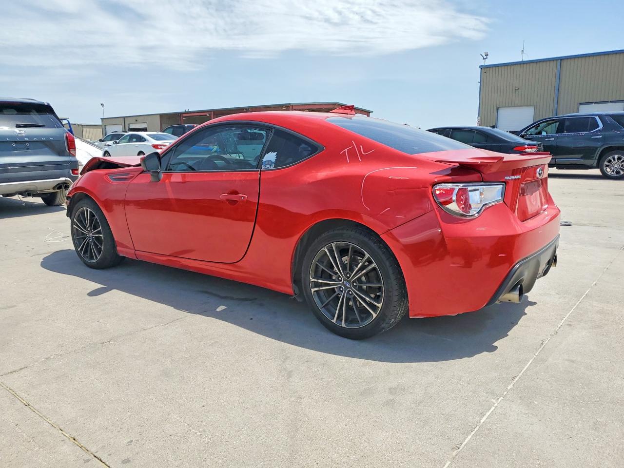 2013 Subaru Brz 2.0 Limited Red vin: JF1ZCAC17D2600717