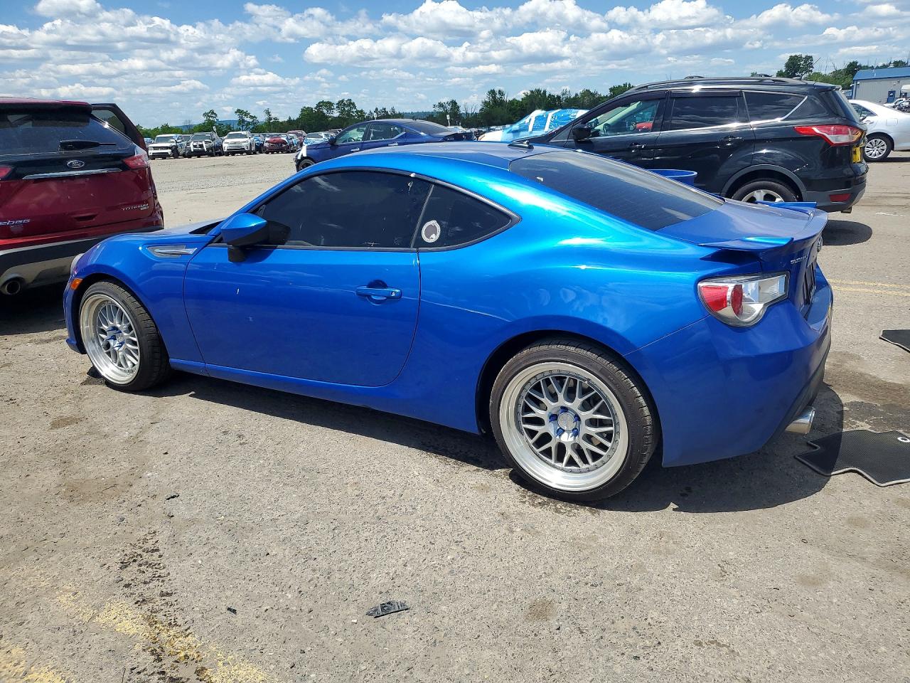 2013 Subaru Brz 2.0 Limited Blue vin: JF1ZCAC17D2604914
