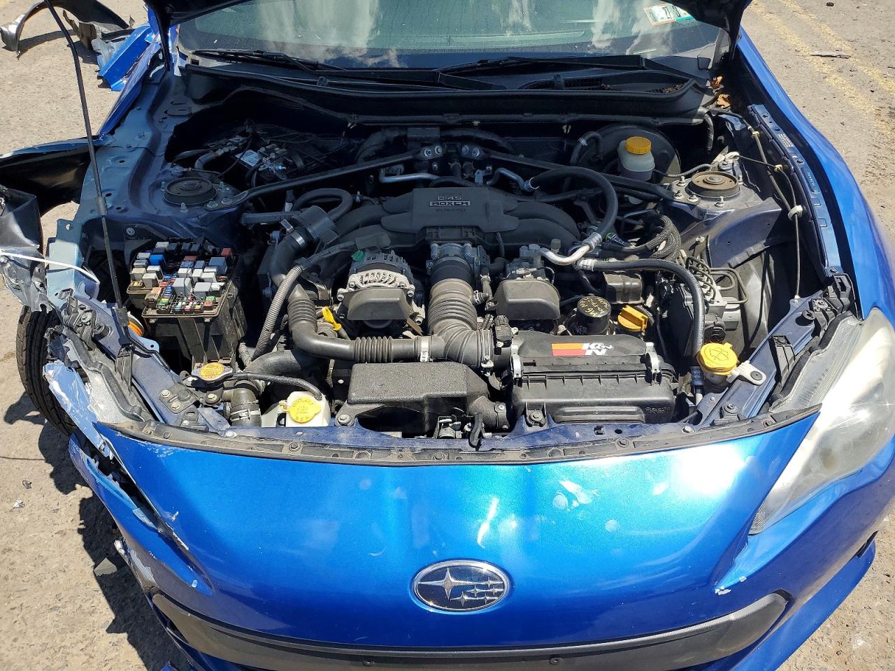 2013 Subaru Brz 2.0 Limited Blue vin: JF1ZCAC17D2604914