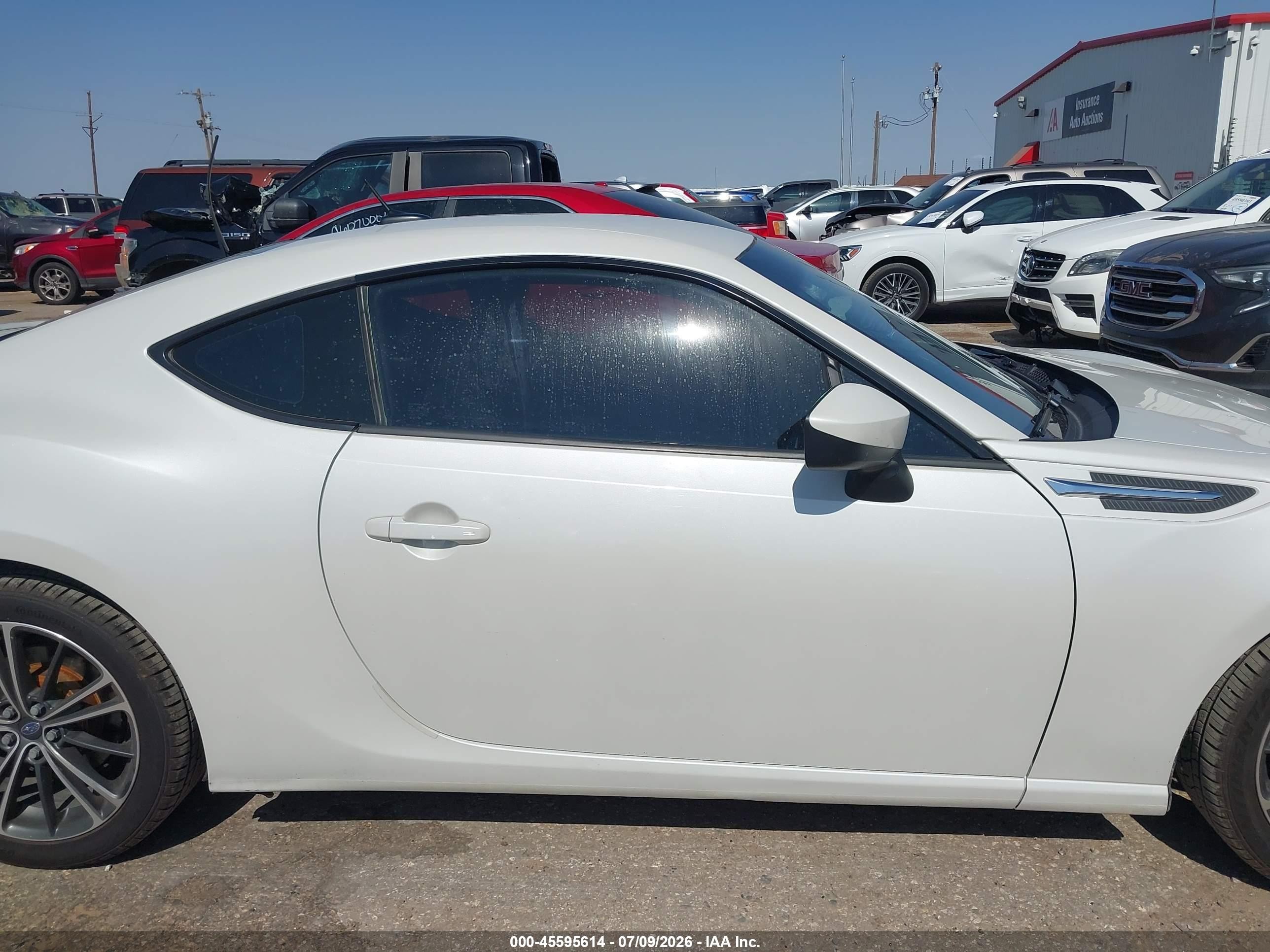2013 Subaru Brz Limited White vin: JF1ZCAC17D2605321