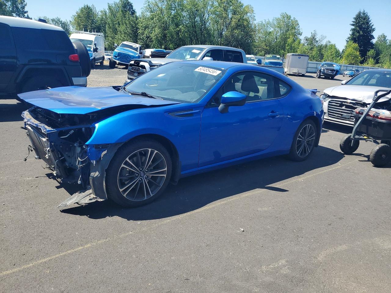 2014 Subaru Brz 2.0 Limited Синий vin: JF1ZCAC17E8603387