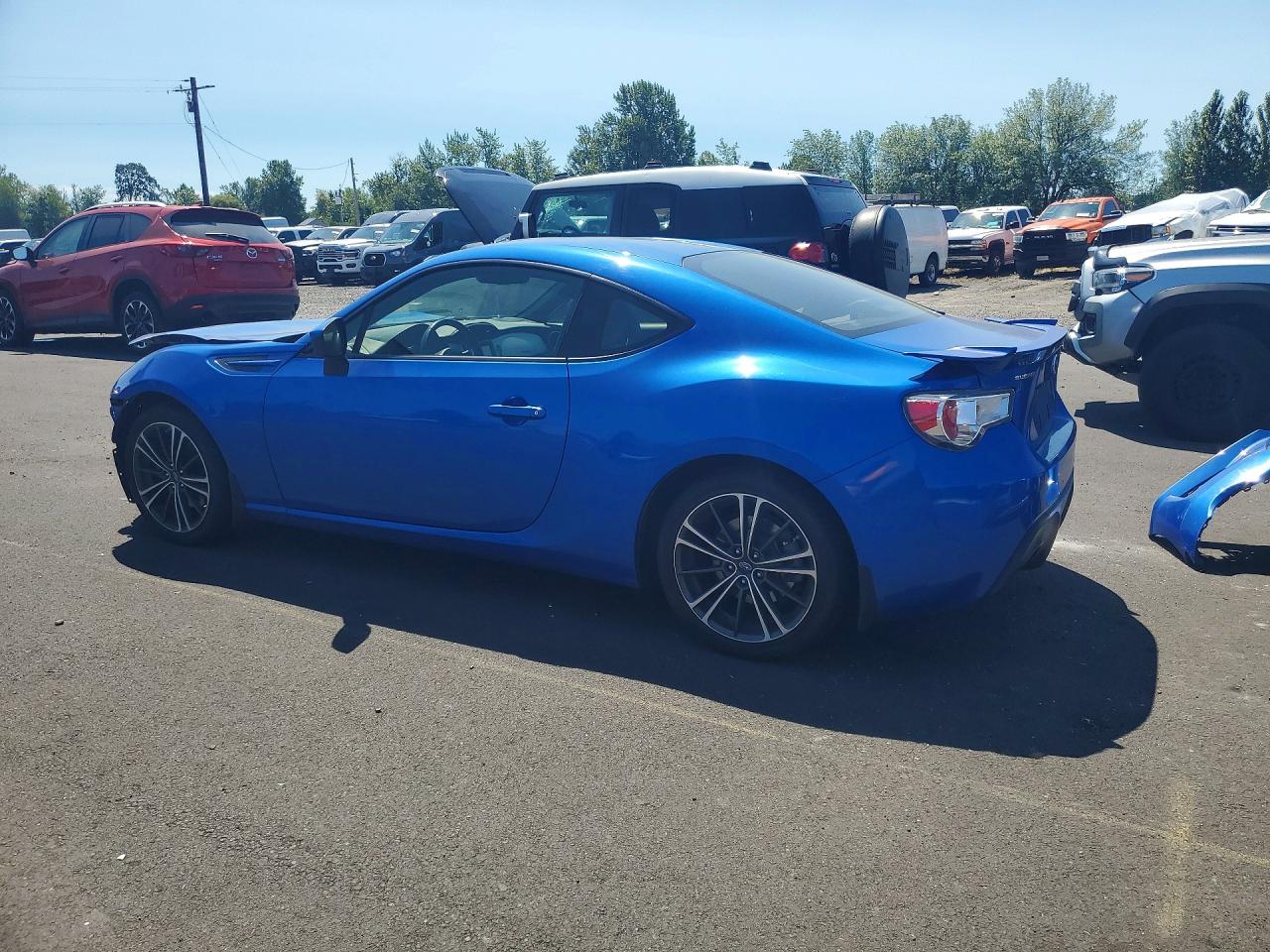 2014 Subaru Brz 2.0 Limited Синий vin: JF1ZCAC17E8603387