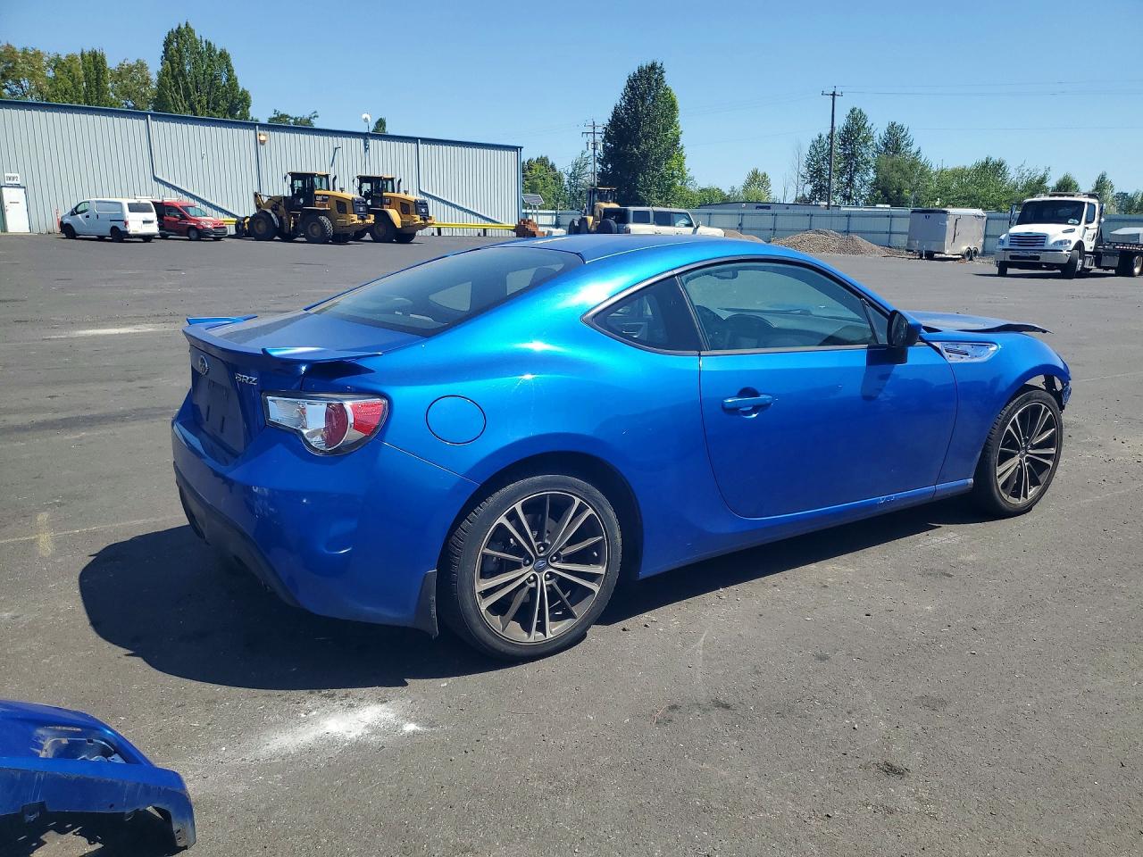 2014 Subaru Brz 2.0 Limited Синий vin: JF1ZCAC17E8603387