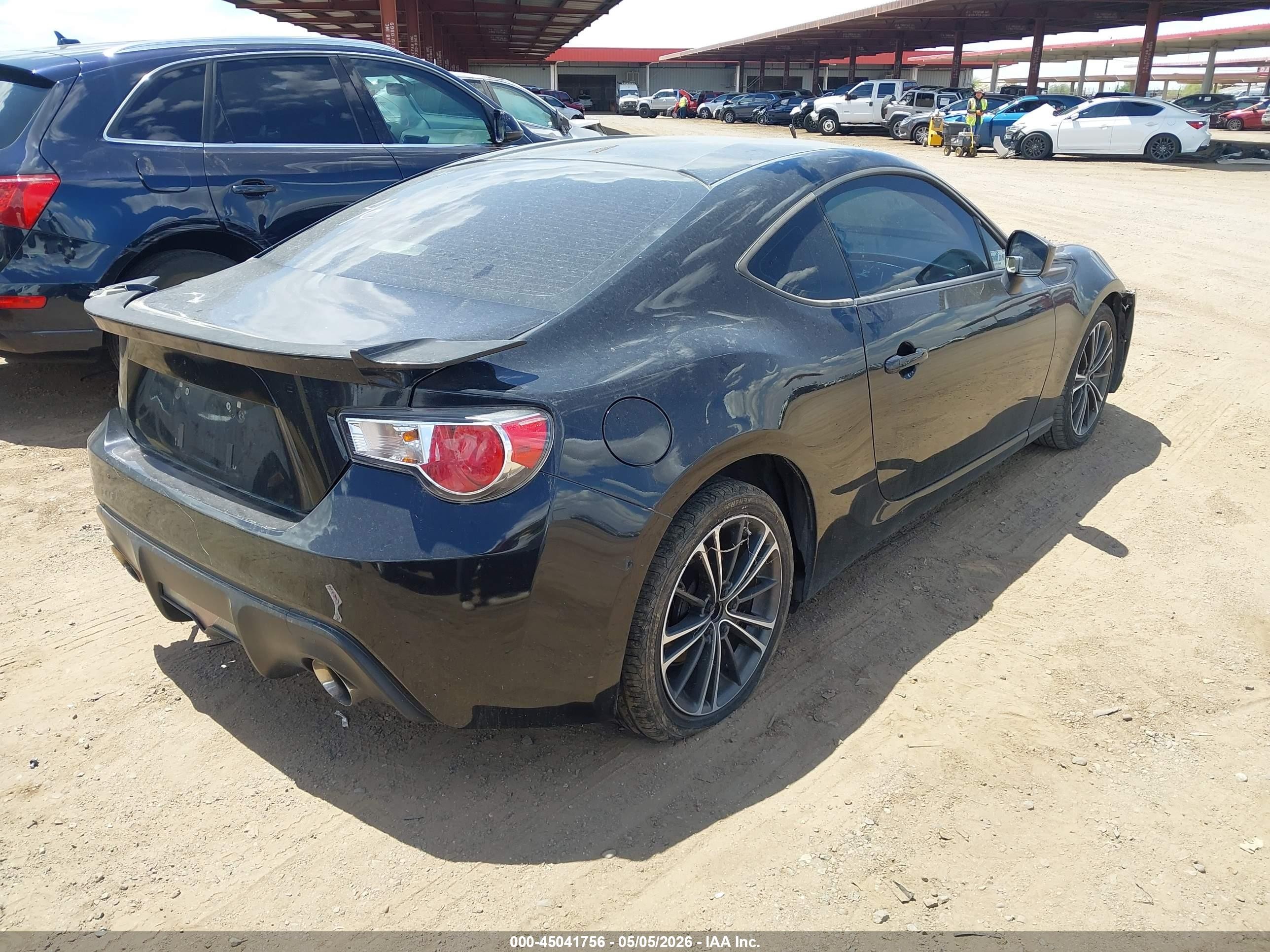2014 Subaru Brz Limited Black vin: JF1ZCAC17E9601553