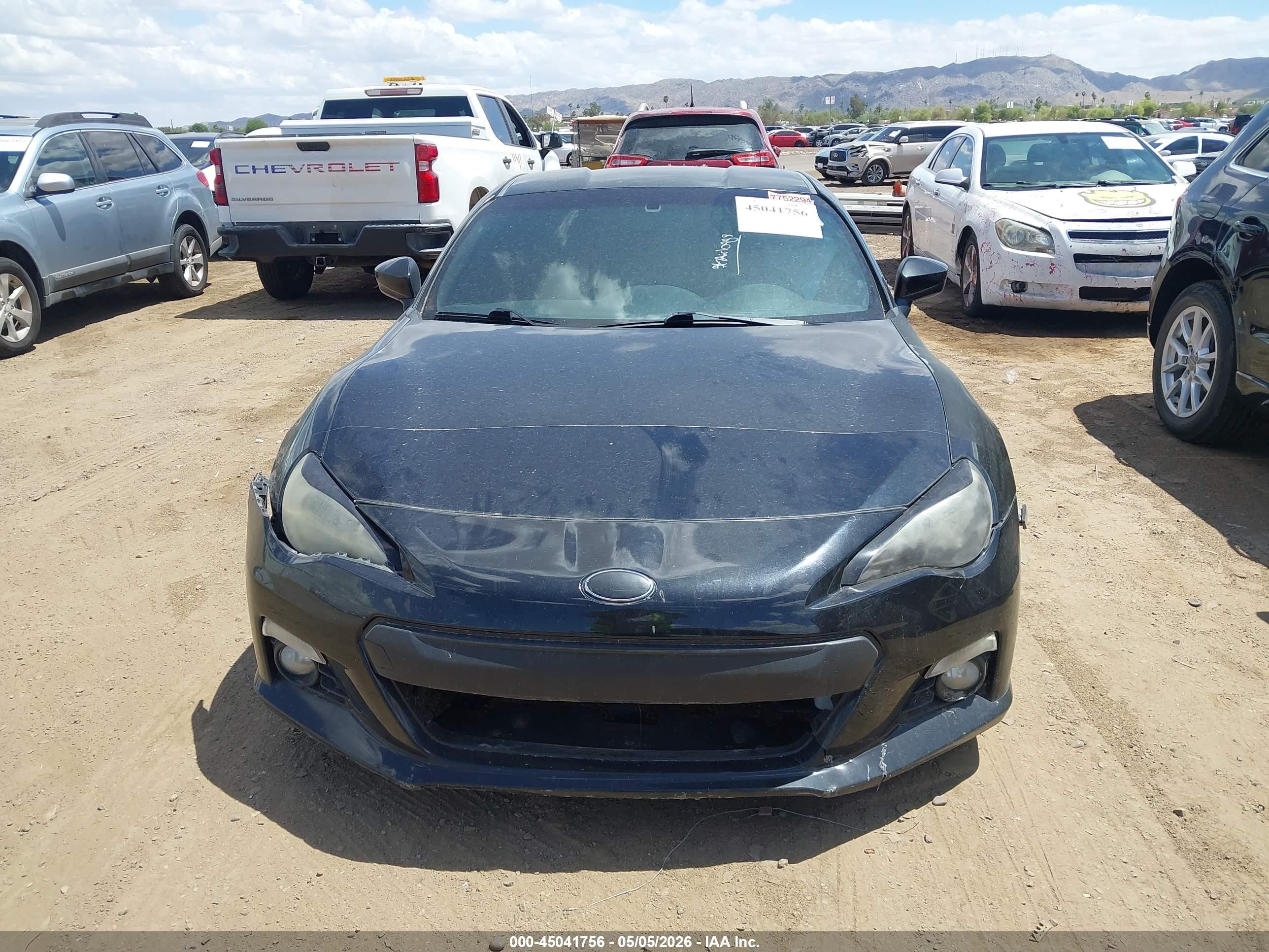 2014 Subaru Brz Limited Black vin: JF1ZCAC17E9601553