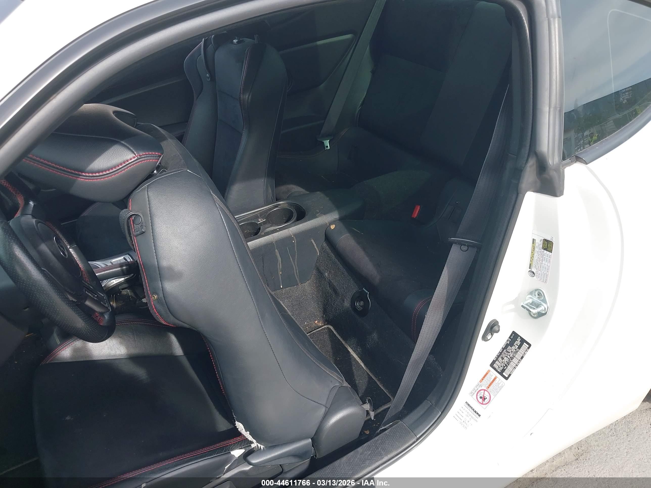 2014 Subaru Brz Limited Белый vin: JF1ZCAC17E9602296