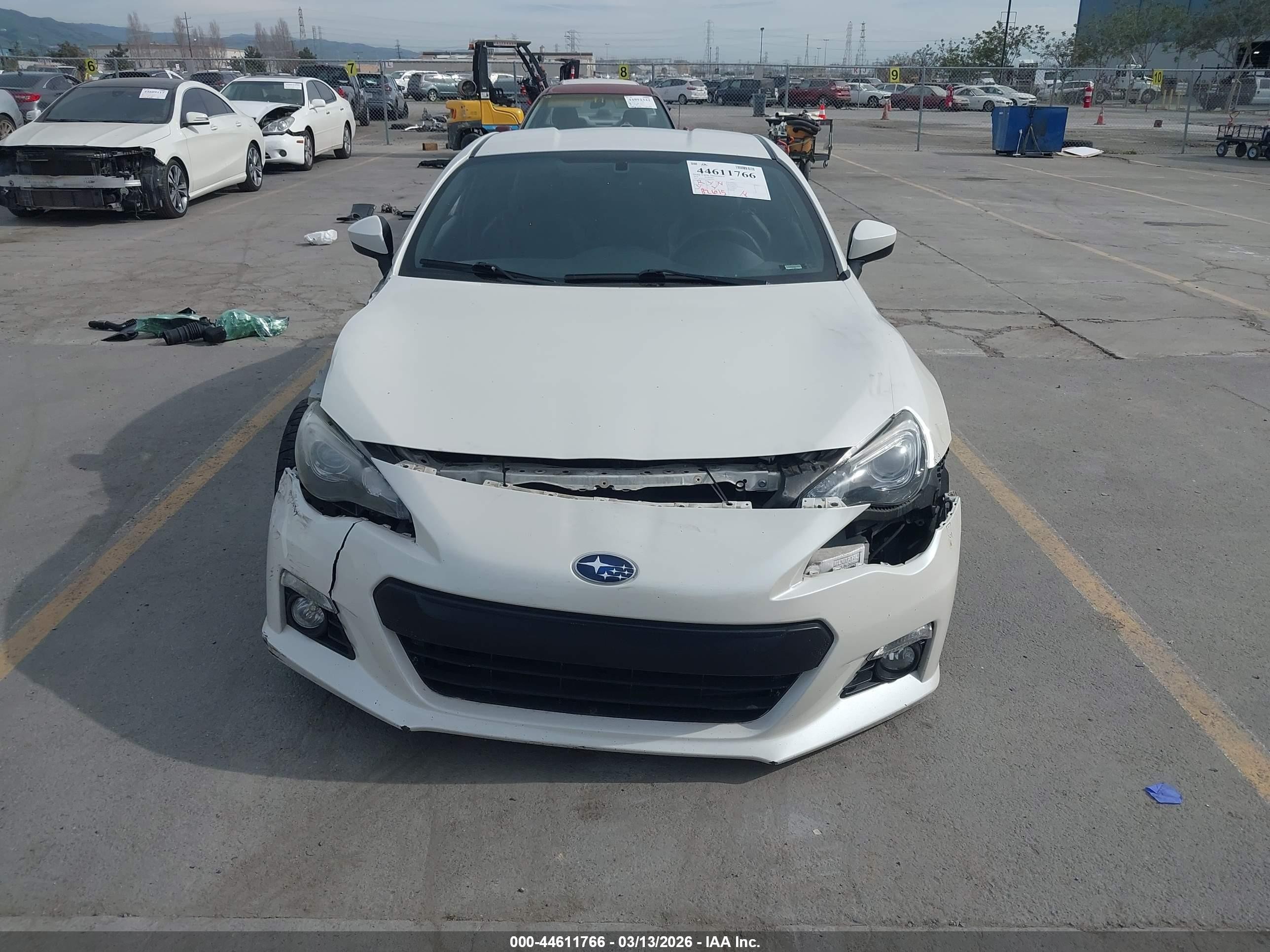 2014 Subaru Brz Limited Белый vin: JF1ZCAC17E9602296