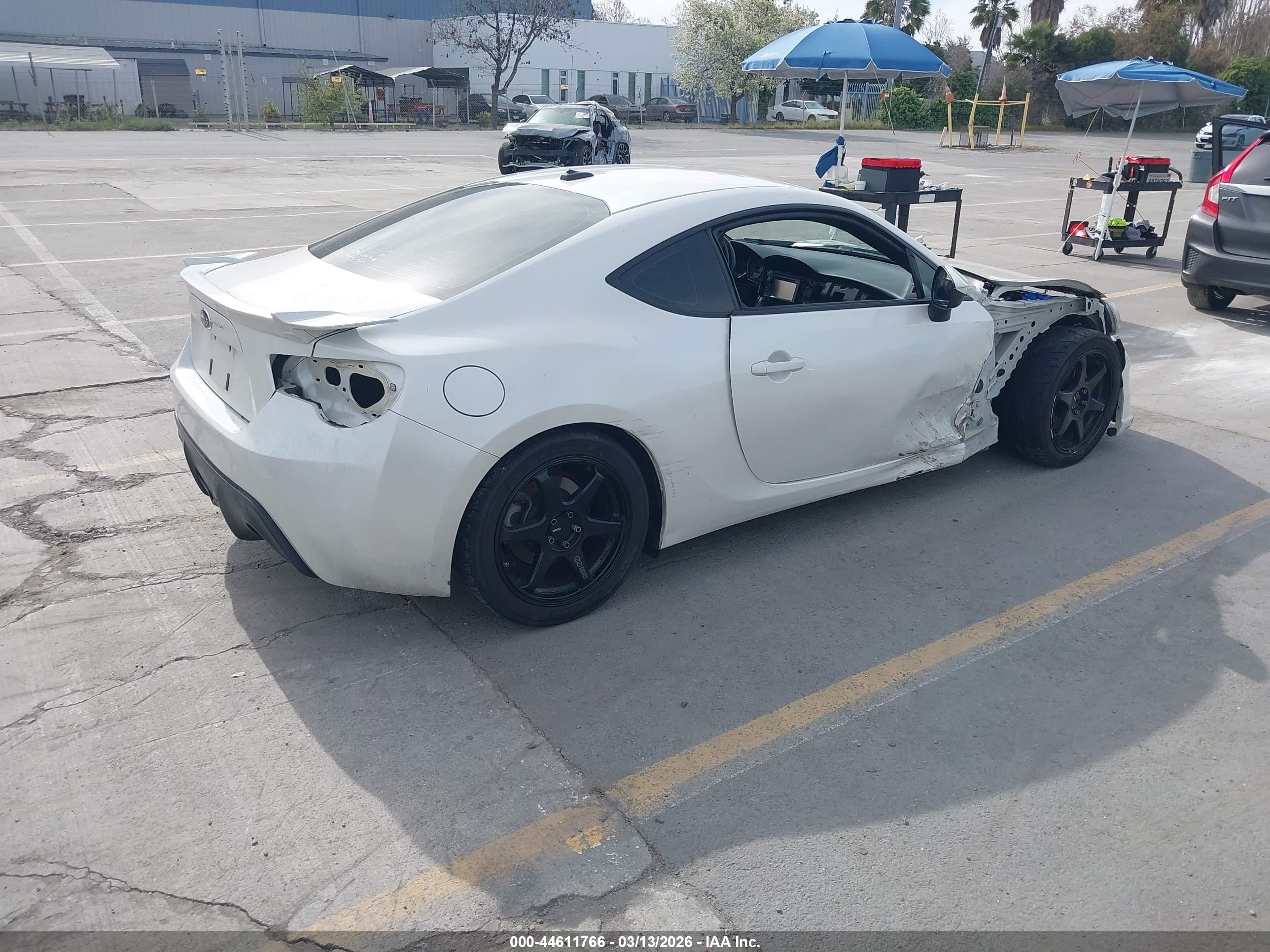 2014 Subaru Brz Limited Белый vin: JF1ZCAC17E9602296