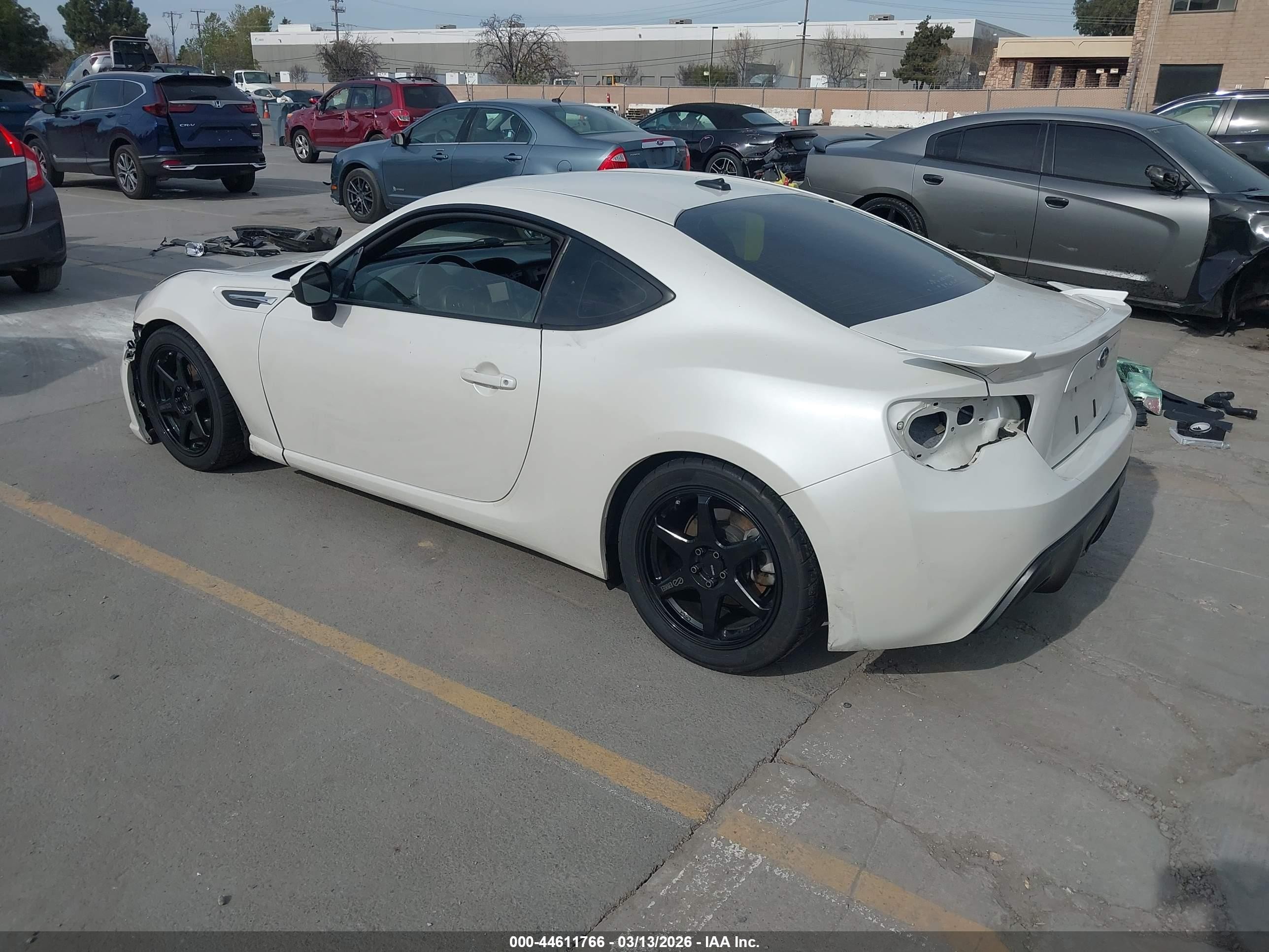 2014 Subaru Brz Limited Белый vin: JF1ZCAC17E9602296