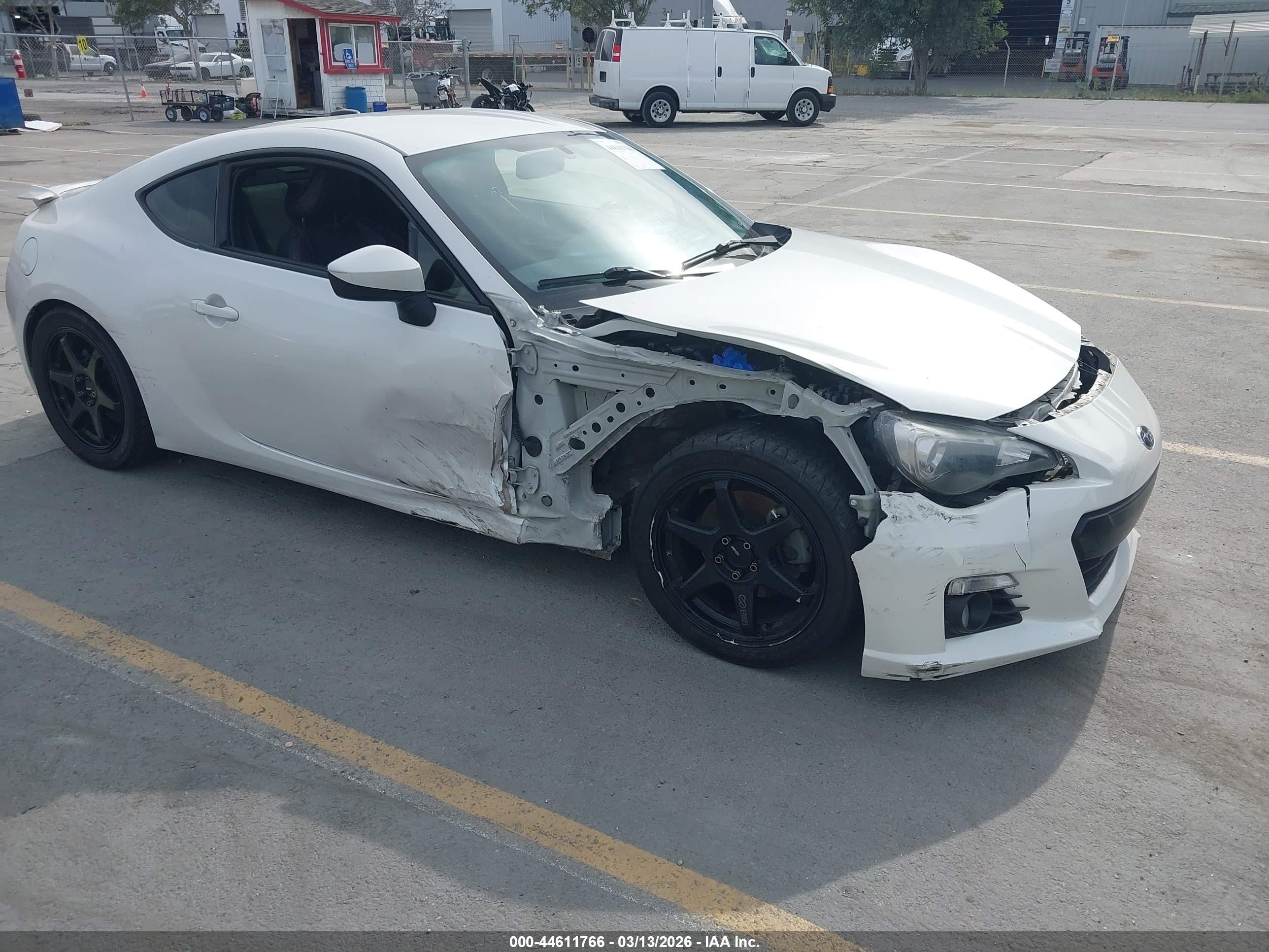 2014 Subaru Brz Limited Белый vin: JF1ZCAC17E9602296