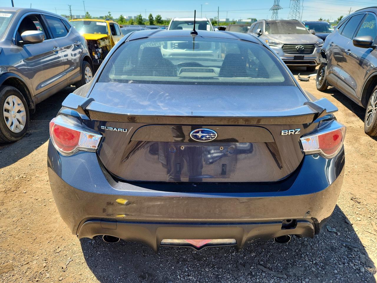 2014 Subaru Brz 2.0 Limited Угольный vin: JF1ZCAC17E9604534