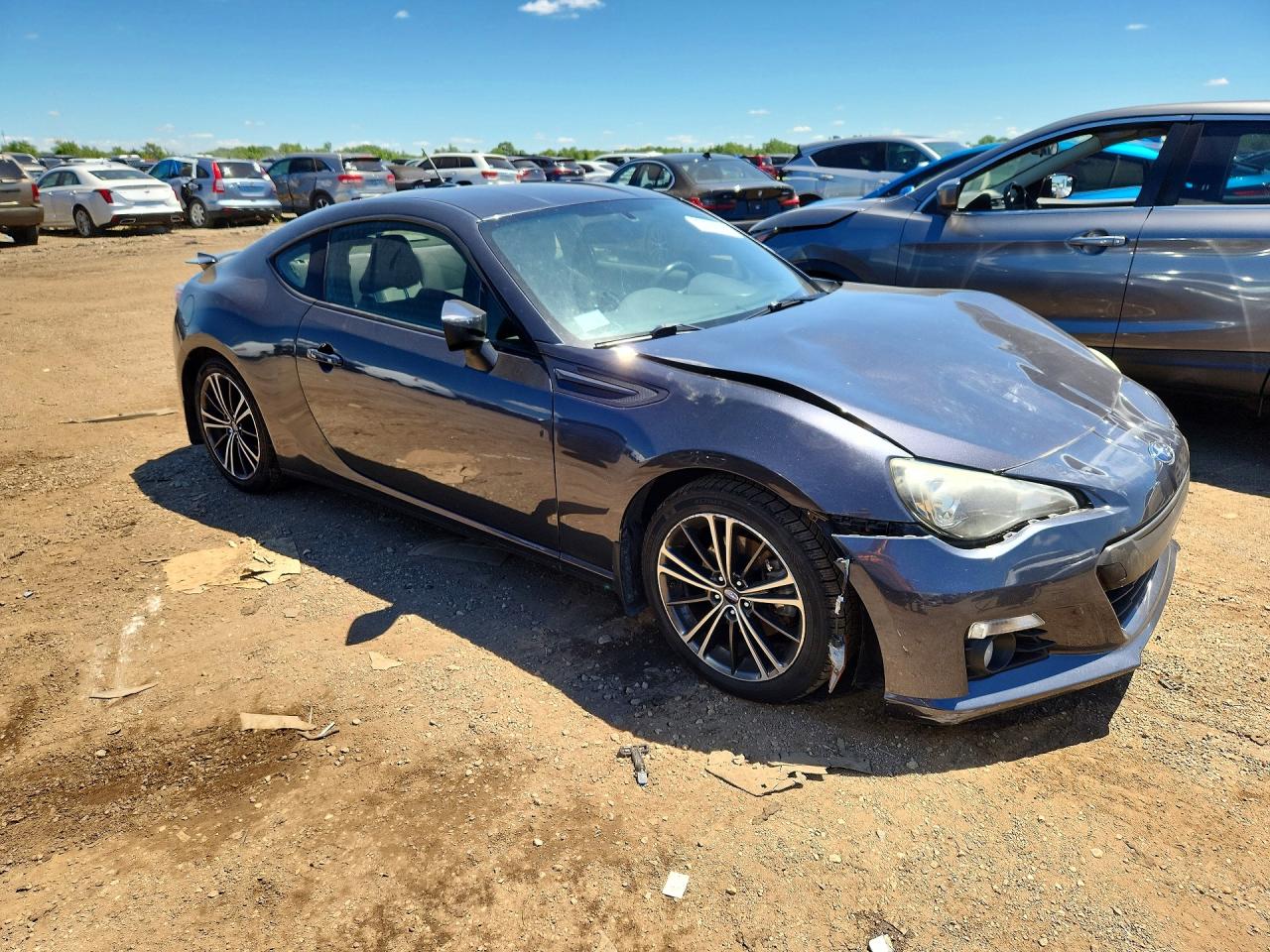 2014 Subaru Brz 2.0 Limited Угольный vin: JF1ZCAC17E9604534