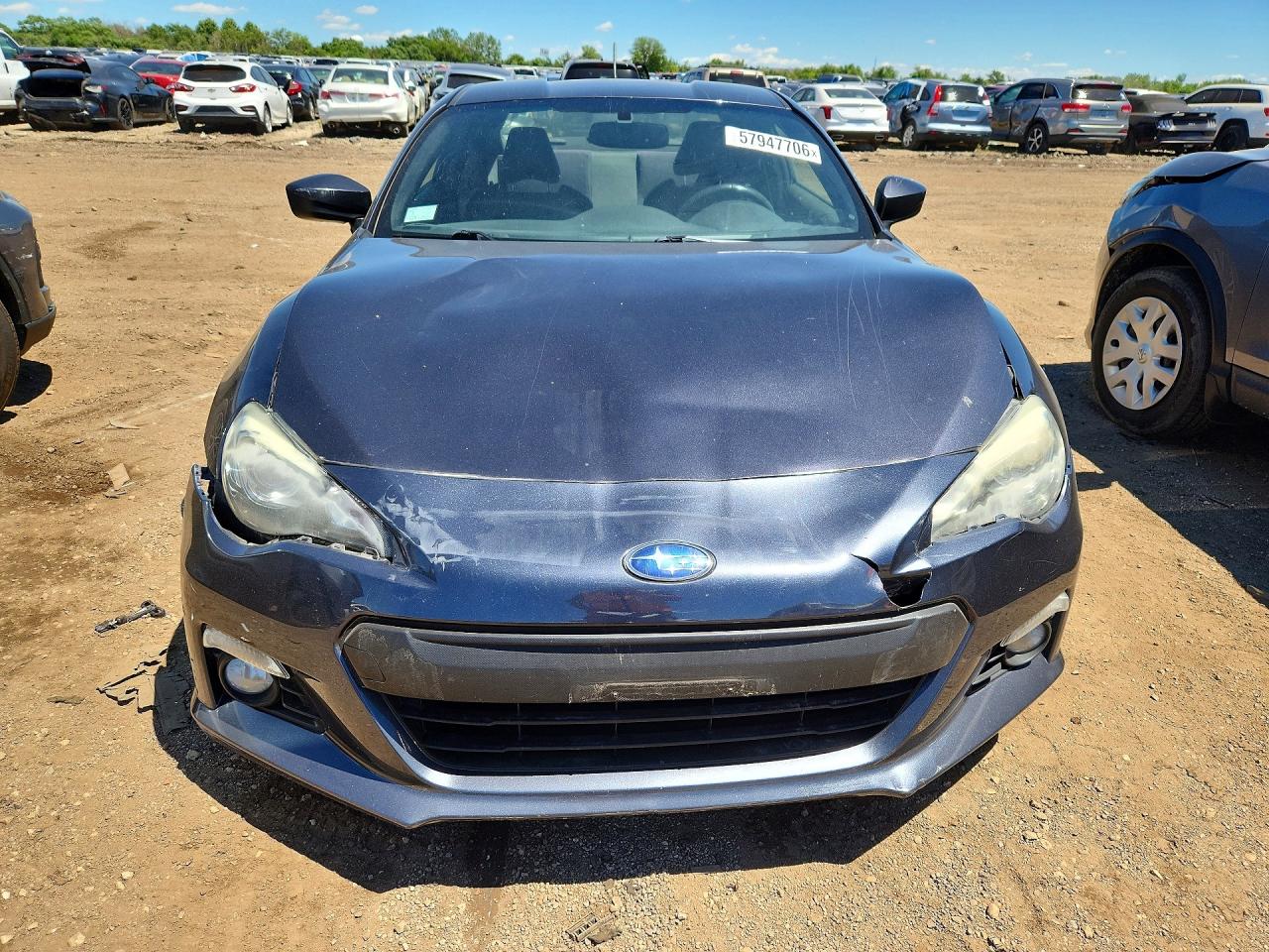 2014 Subaru Brz 2.0 Limited Угольный vin: JF1ZCAC17E9604534