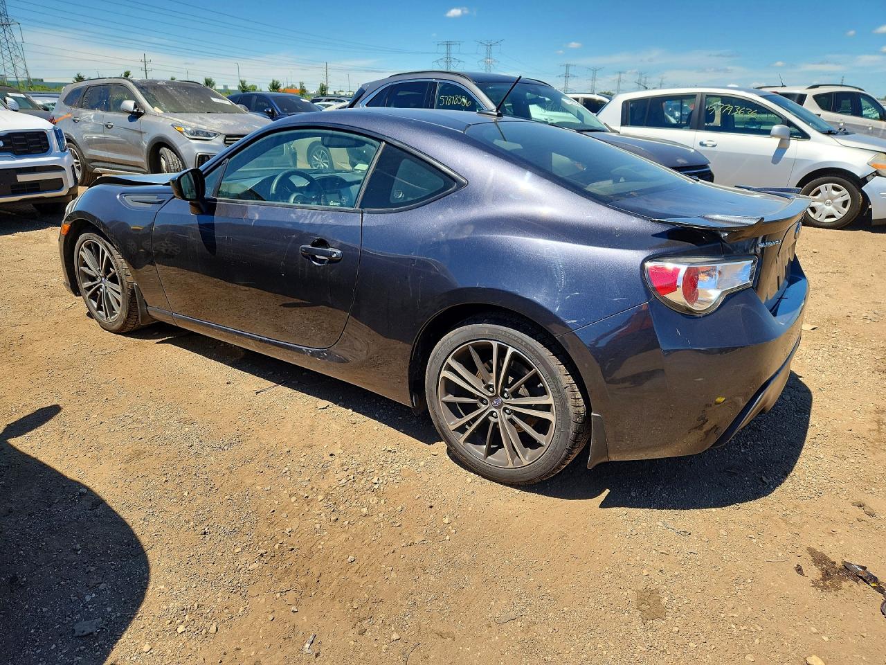 2014 Subaru Brz 2.0 Limited Угольный vin: JF1ZCAC17E9604534