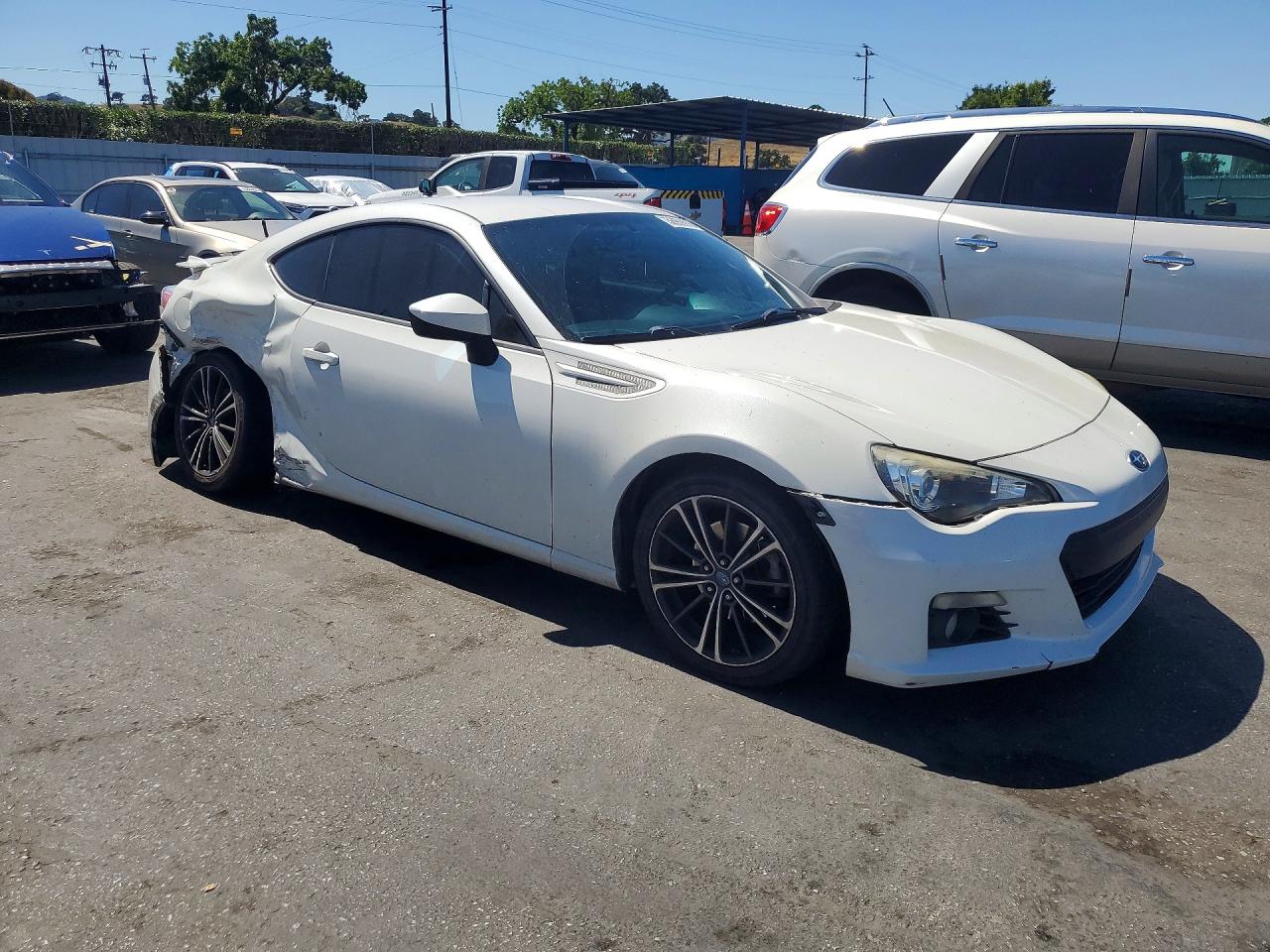 2015 Subaru Brz 2.0 Limited Белый vin: JF1ZCAC17F8600216