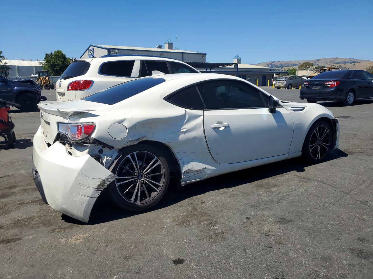 2015 Subaru Brz 2.0 Limited Белый vin: JF1ZCAC17F8600216