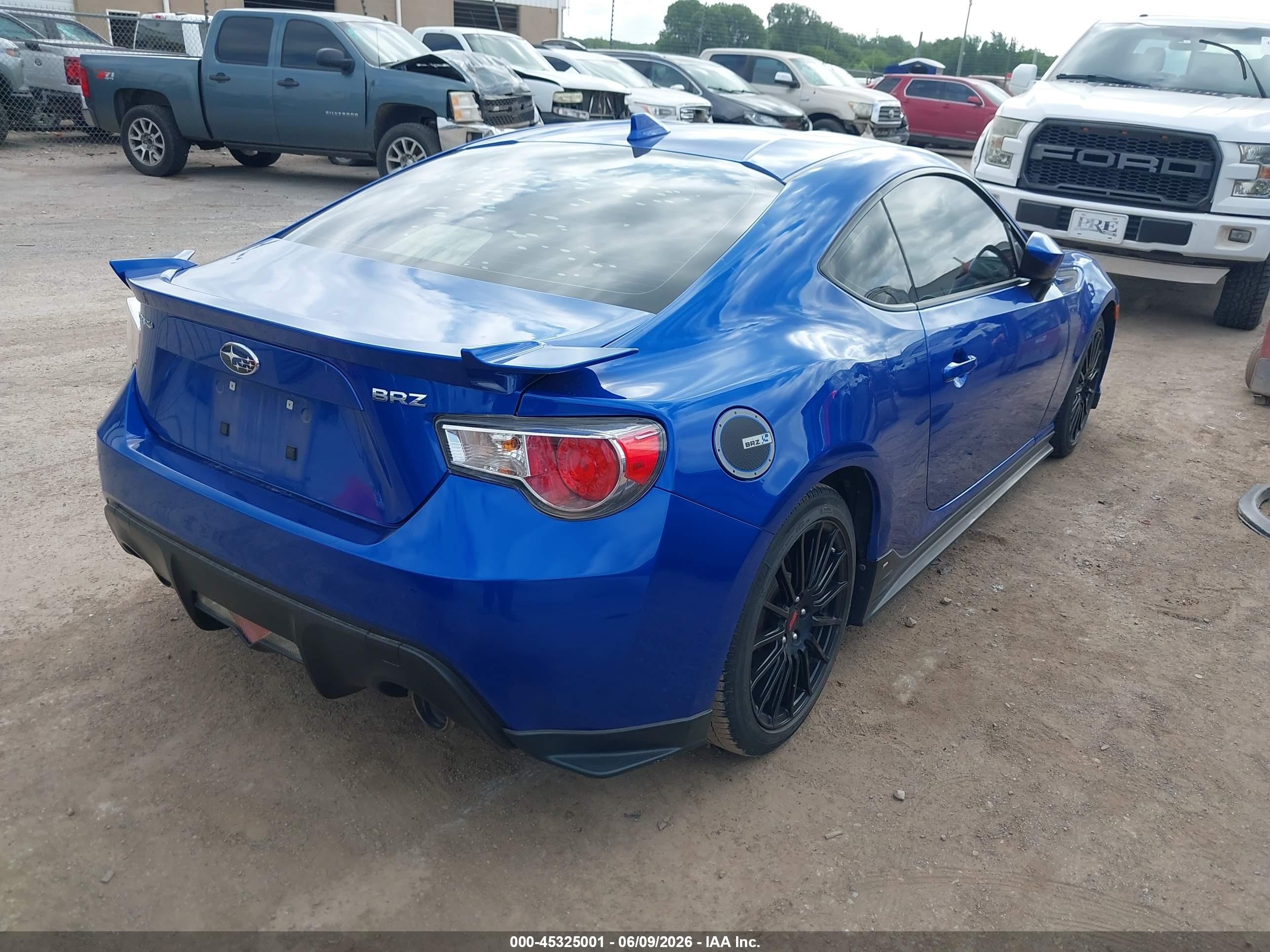 2015 Subaru Brz Series.blue Blue vin: JF1ZCAC17F9601036