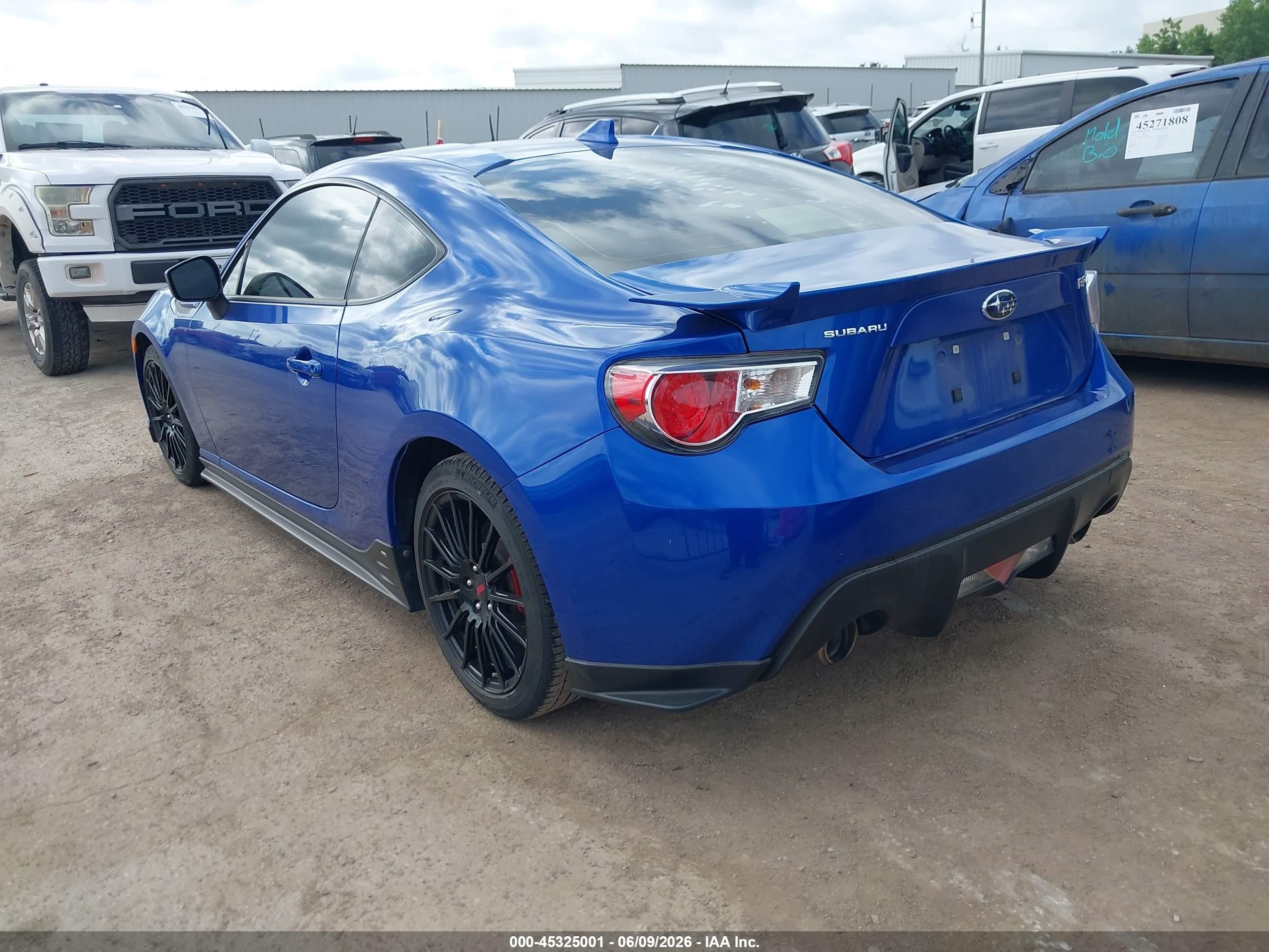 2015 Subaru Brz Series.blue Blue vin: JF1ZCAC17F9601036