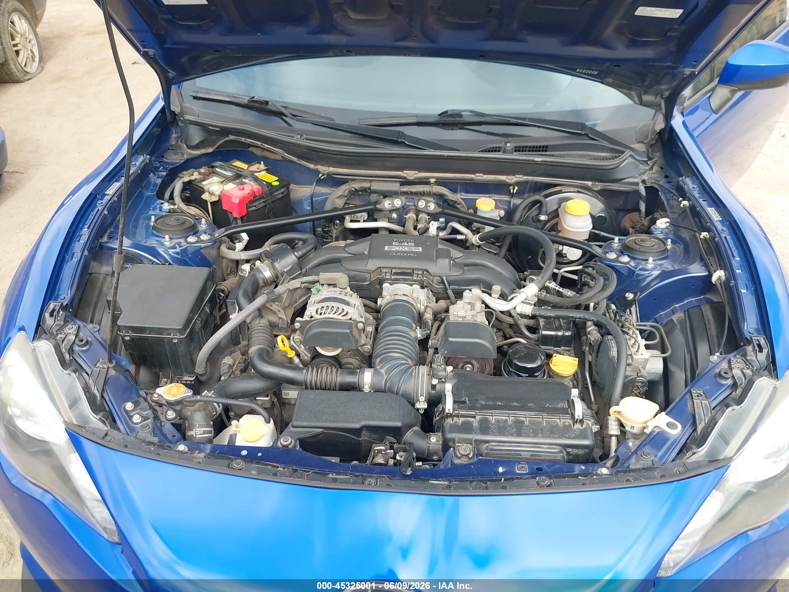 2015 Subaru Brz Series.blue Blue vin: JF1ZCAC17F9601036
