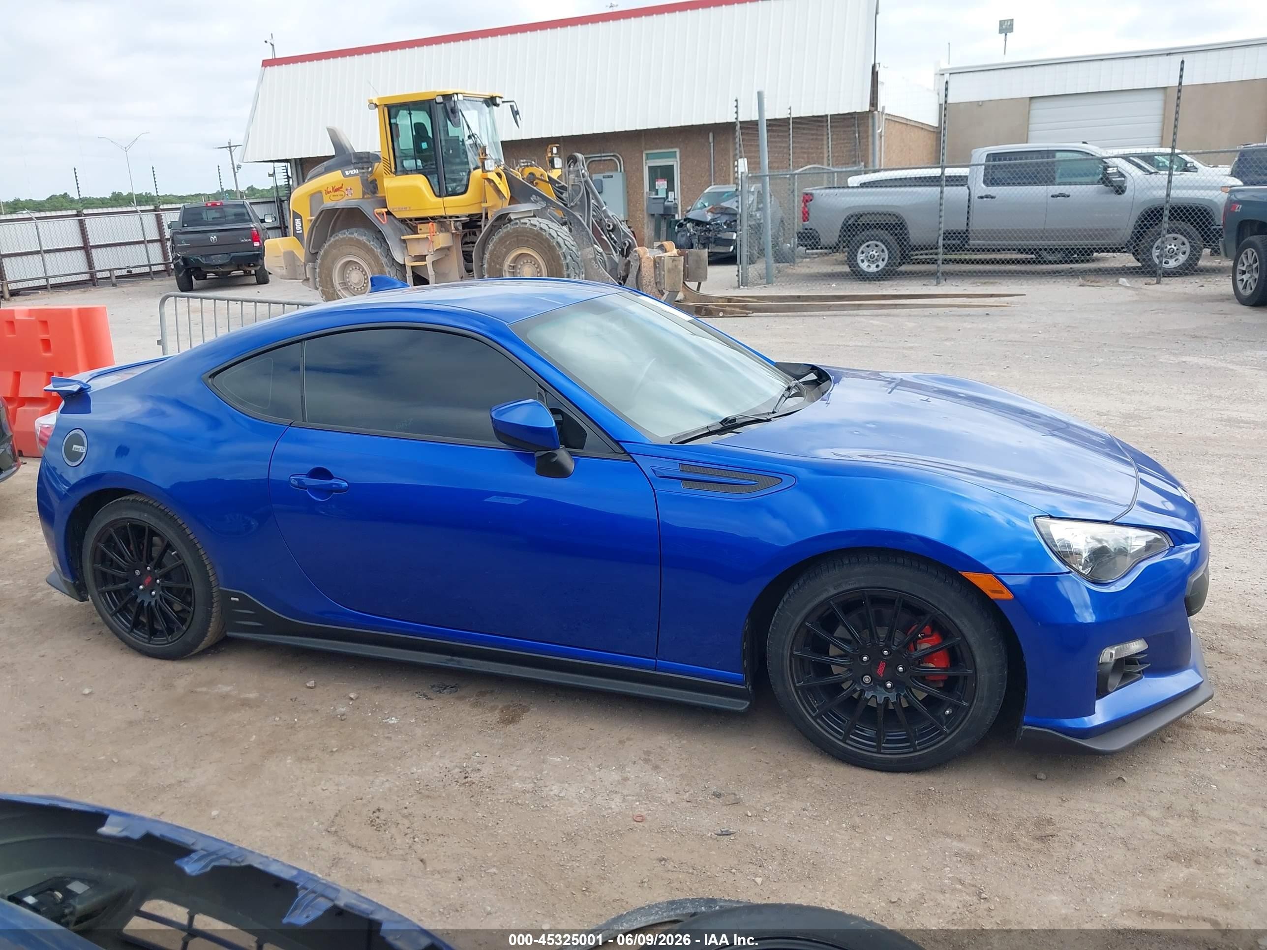 2015 Subaru Brz Series.blue Blue vin: JF1ZCAC17F9601036