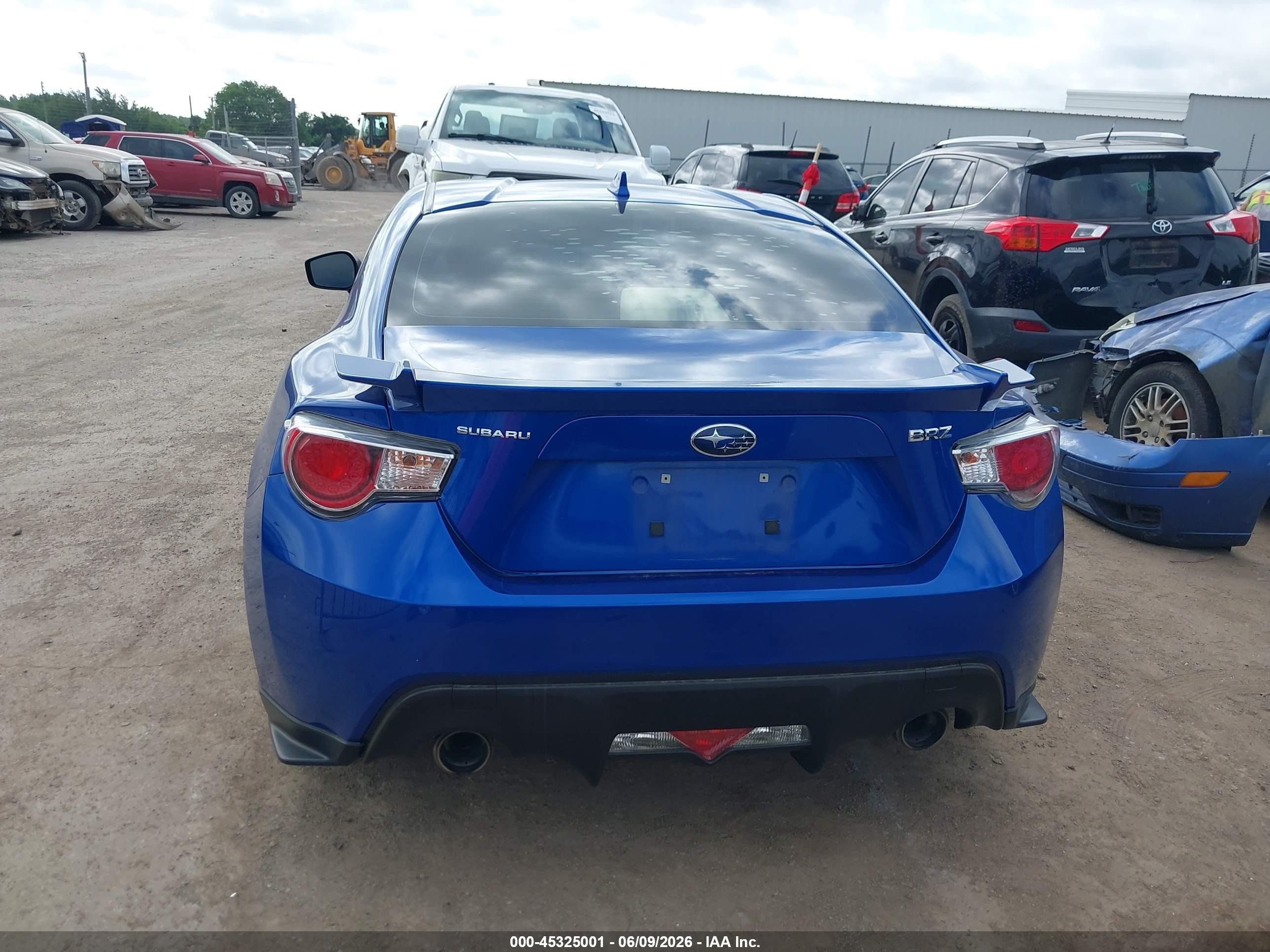 2015 Subaru Brz Series.blue Blue vin: JF1ZCAC17F9601036