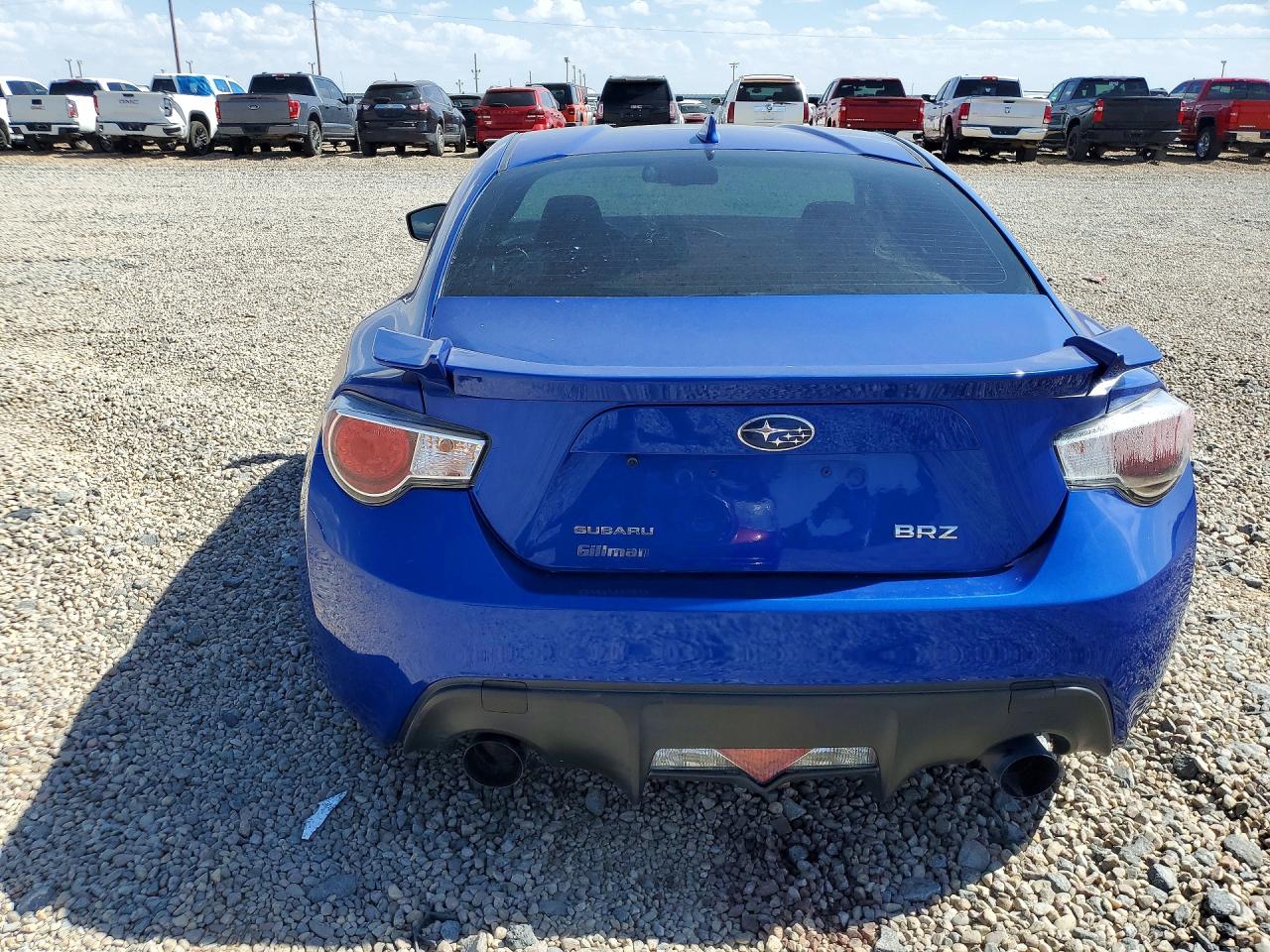 2015 Subaru Brz 2.0 Limited Blue vin: JF1ZCAC17F9605121