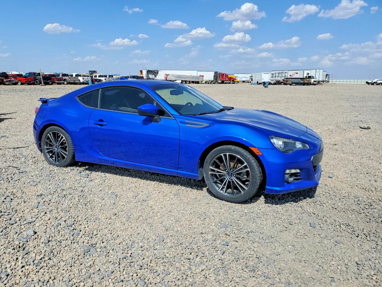 2015 Subaru Brz 2.0 Limited Blue vin: JF1ZCAC17F9605121