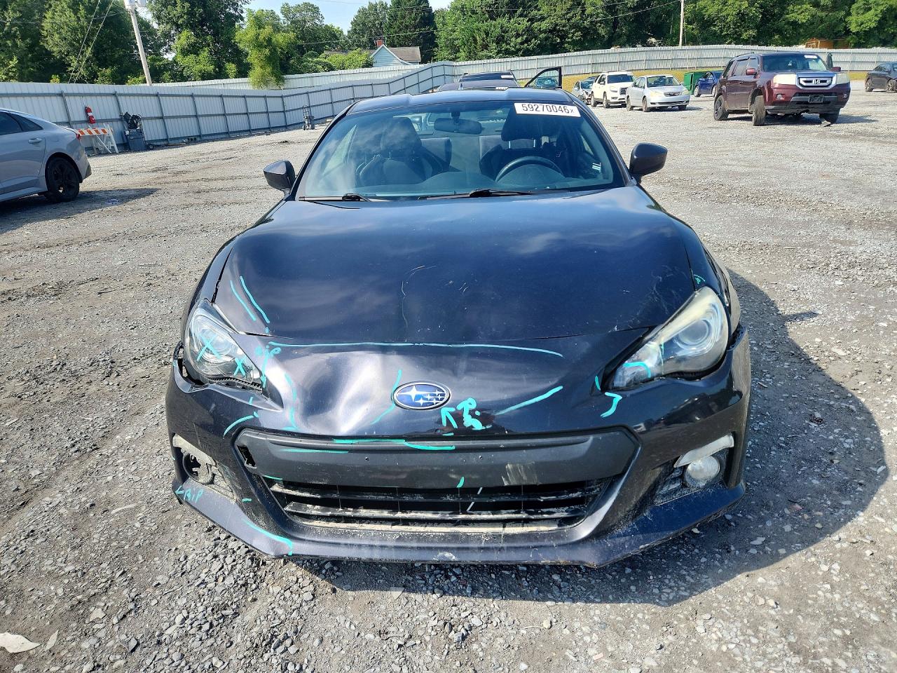 2013 Subaru Brz 2.0 Limited Серый vin: JF1ZCAC18D2611550