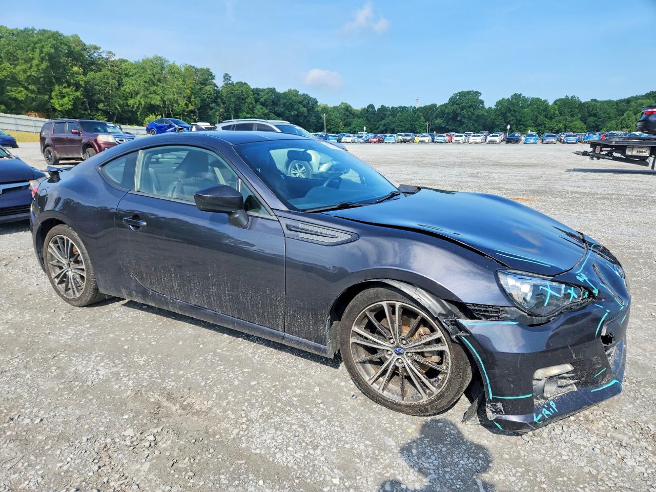 2013 Subaru Brz 2.0 Limited Серый vin: JF1ZCAC18D2611550