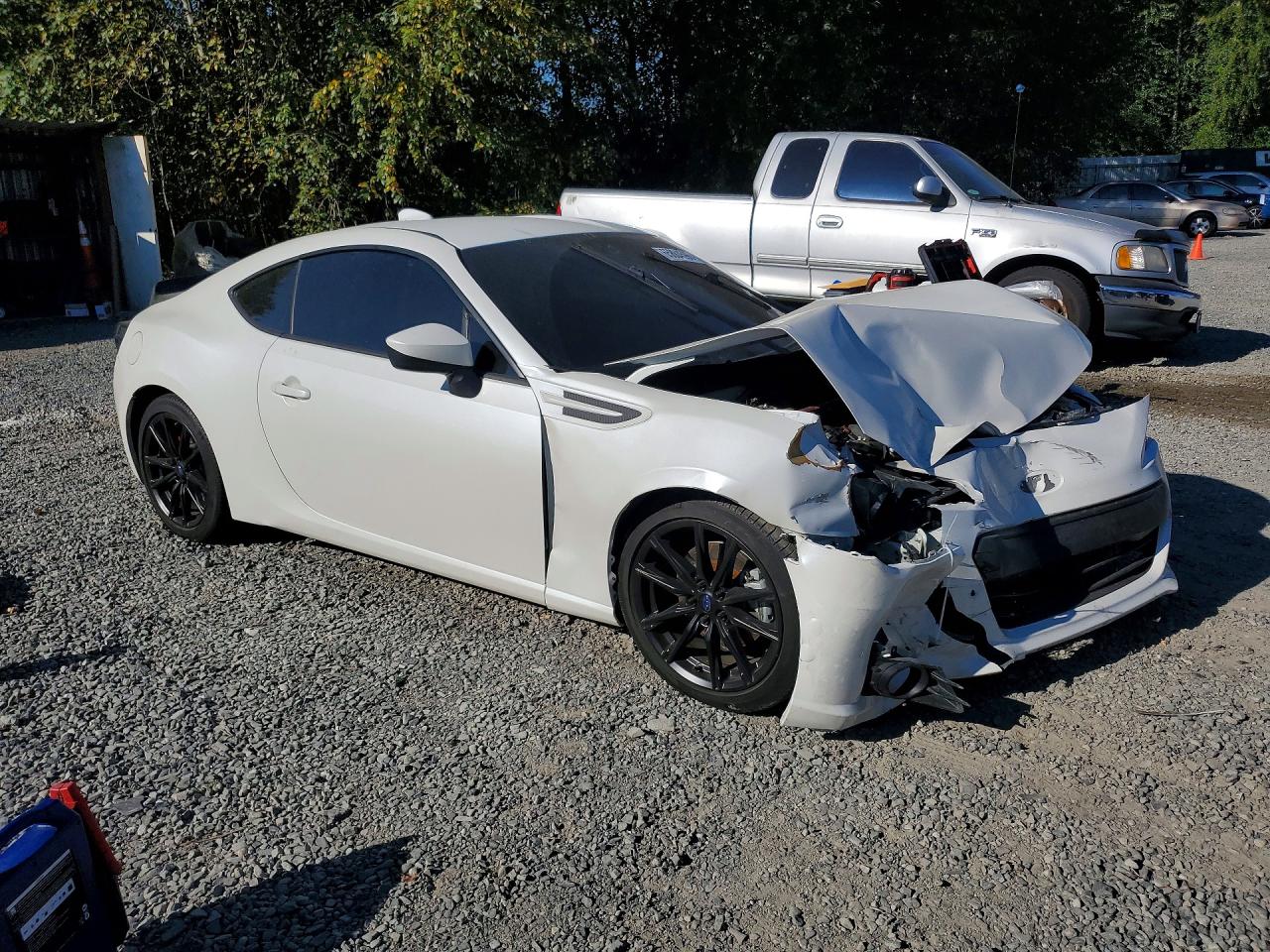 2014 Subaru Brz 2.0 Limited White vin: JF1ZCAC18E9600606