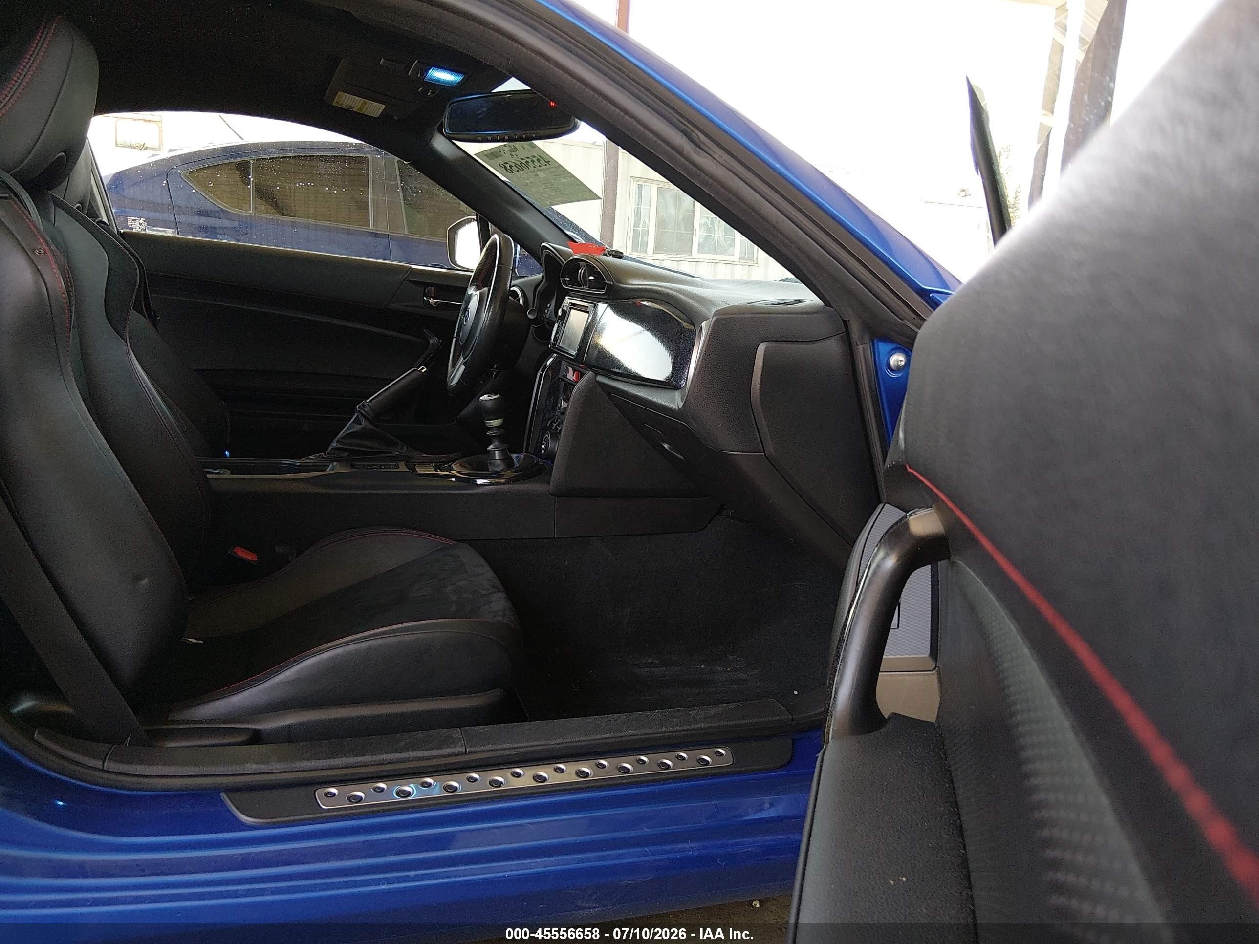 2014 Subaru Brz Limited Blue vin: JF1ZCAC18E9605482
